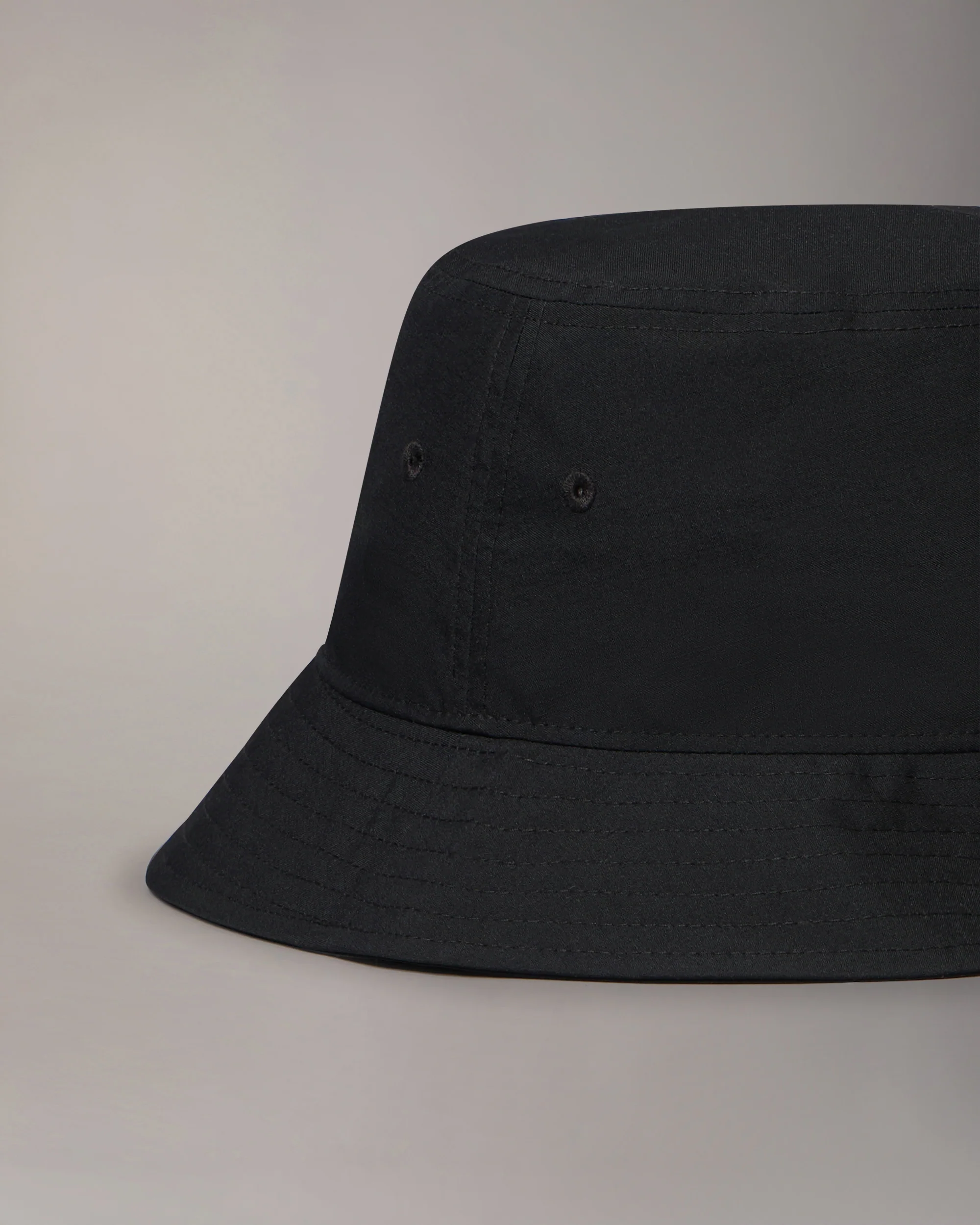 LOGO ICON BUCKET RAIN HAT-BLACK - Image 3