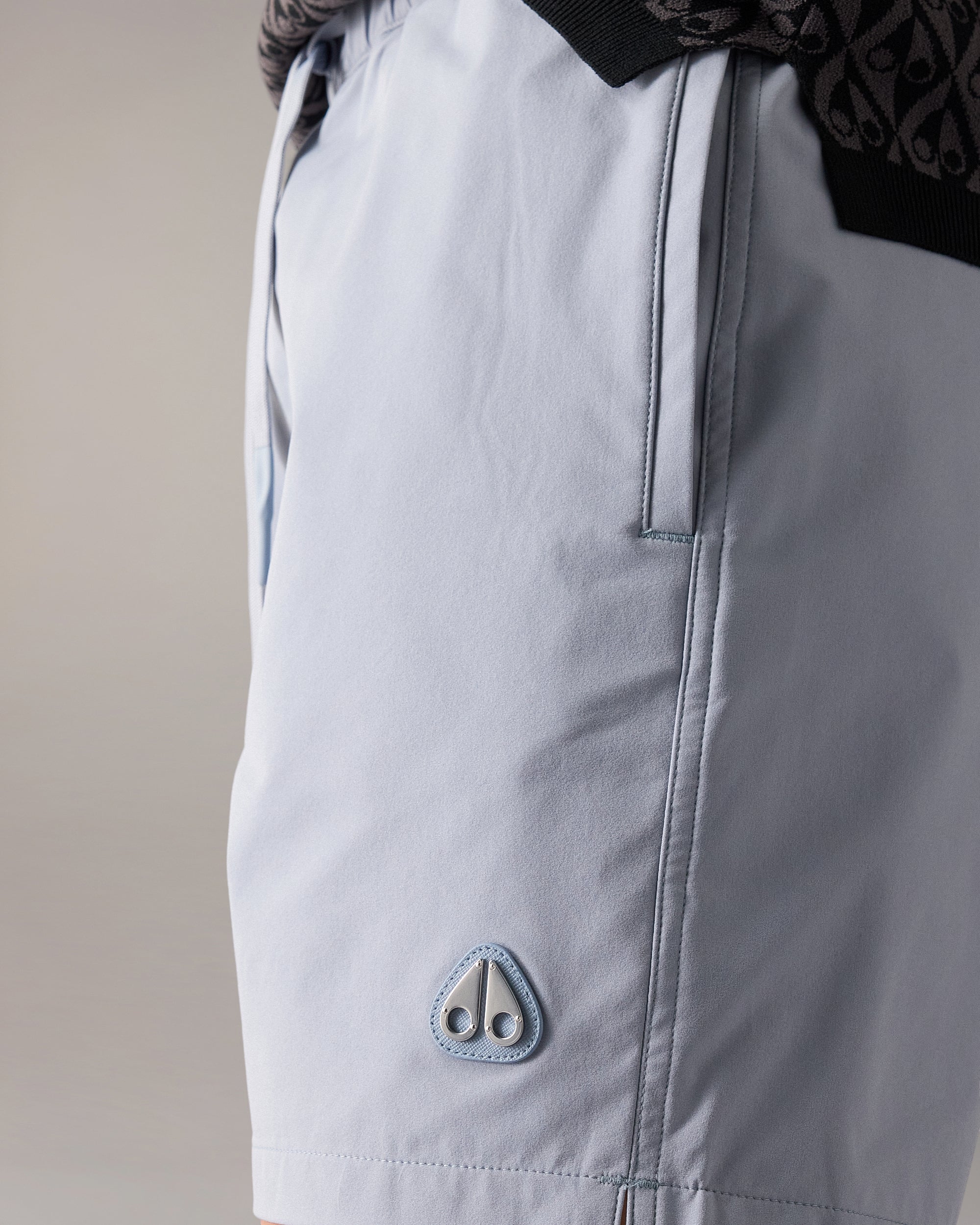 LOGO SWIM SHORTS-JET STREAM - Image 6