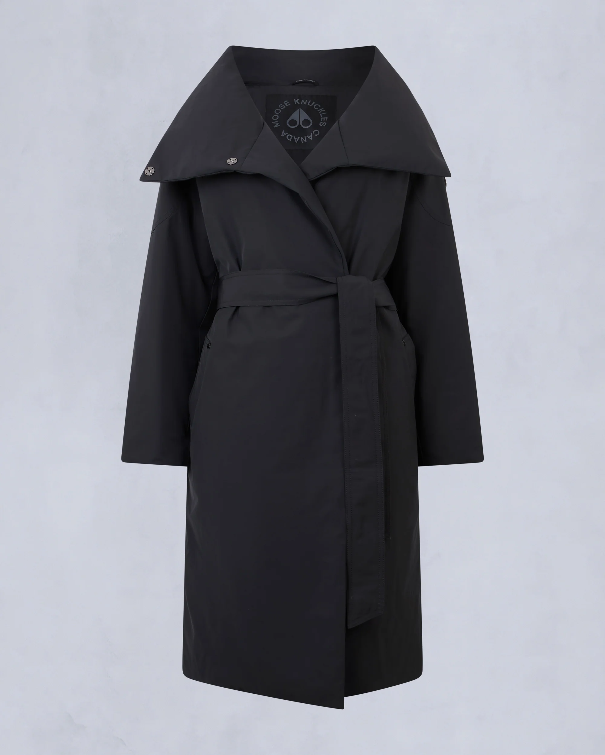 LONDSDALE LONG WRAP JACKET-BLACK - Image 10