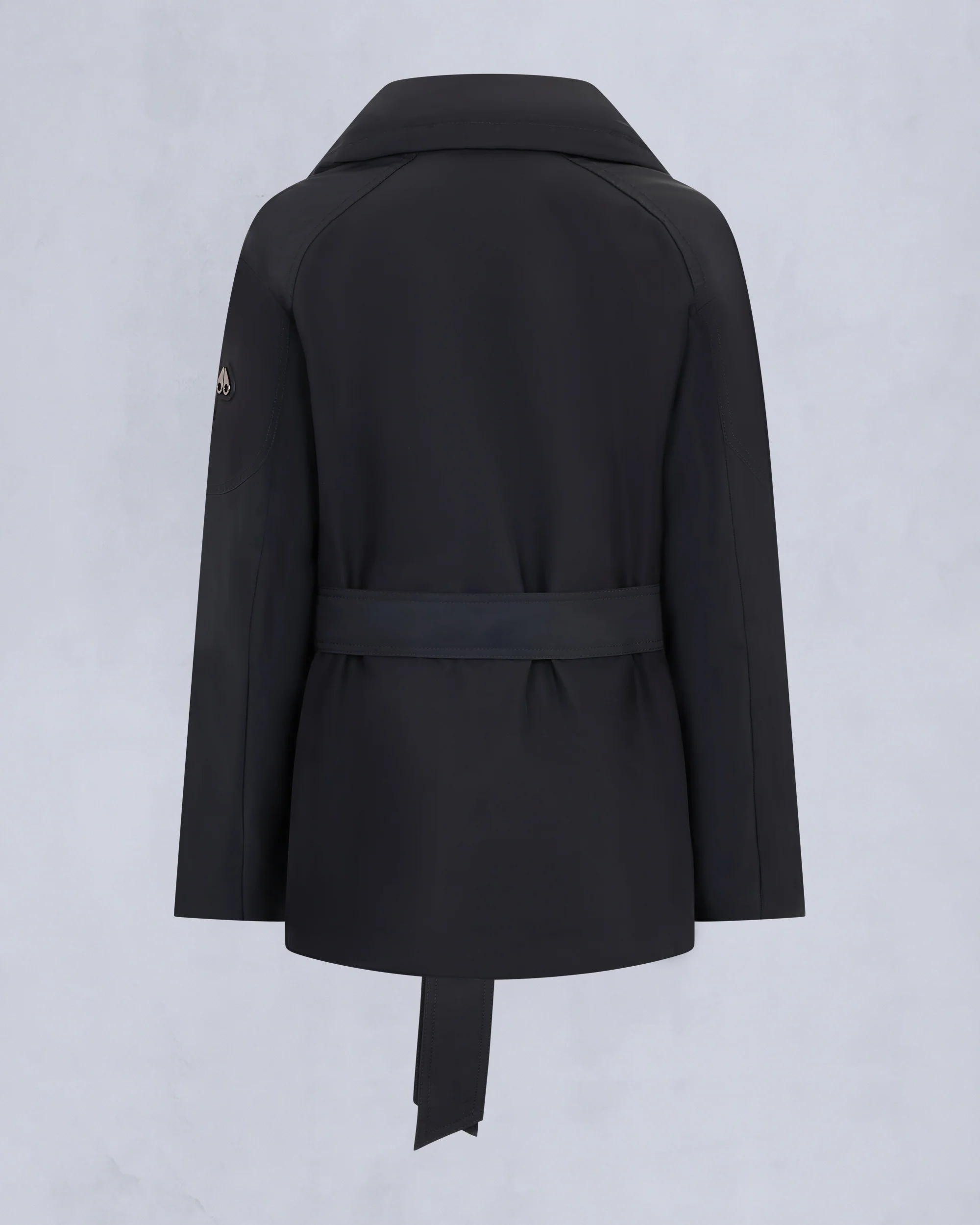 LONSDALE SHORT WRAP JACKET-BLACK - Image 5