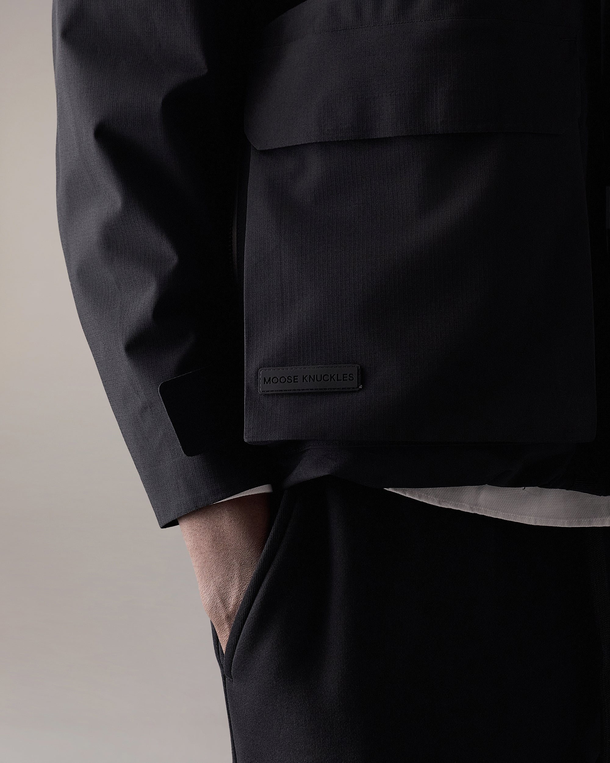 MANSFIELD RAIN JACKET-BLACK - Image 6
