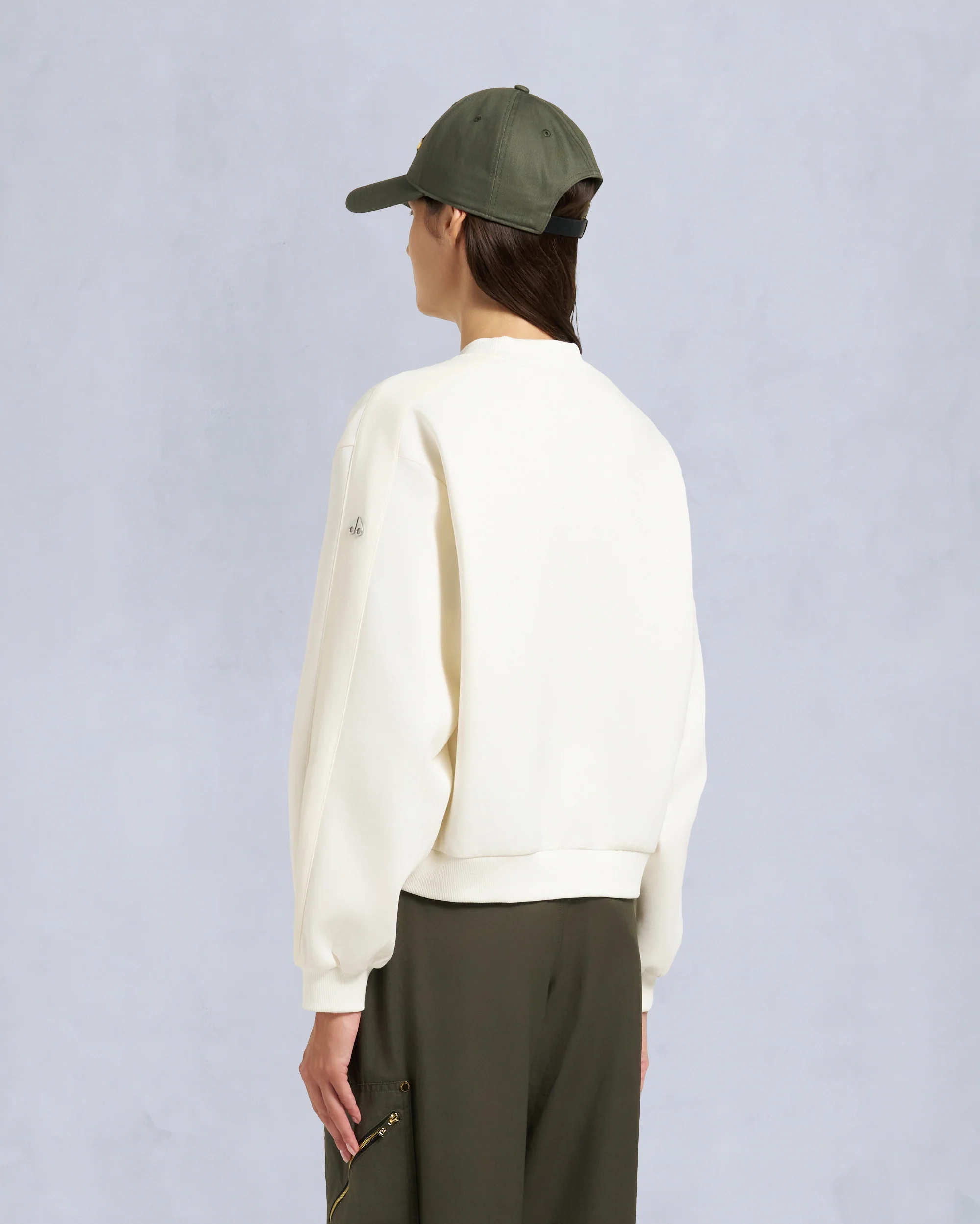 MIX MEDIA CREWNECK SWEATSHIRT-PLASTER - Image 3