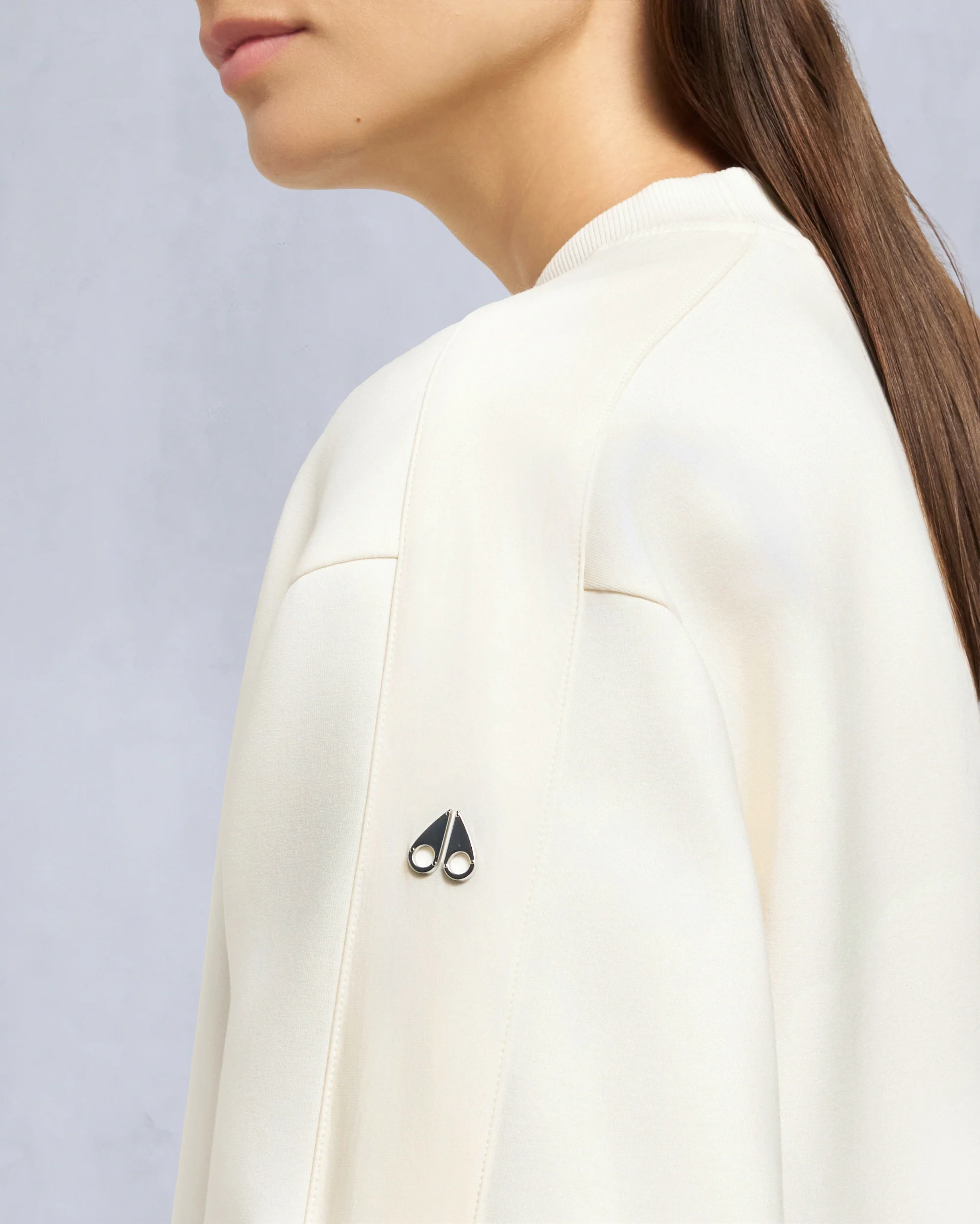 MIX MEDIA CREWNECK SWEATSHIRT-PLASTER - Image 6