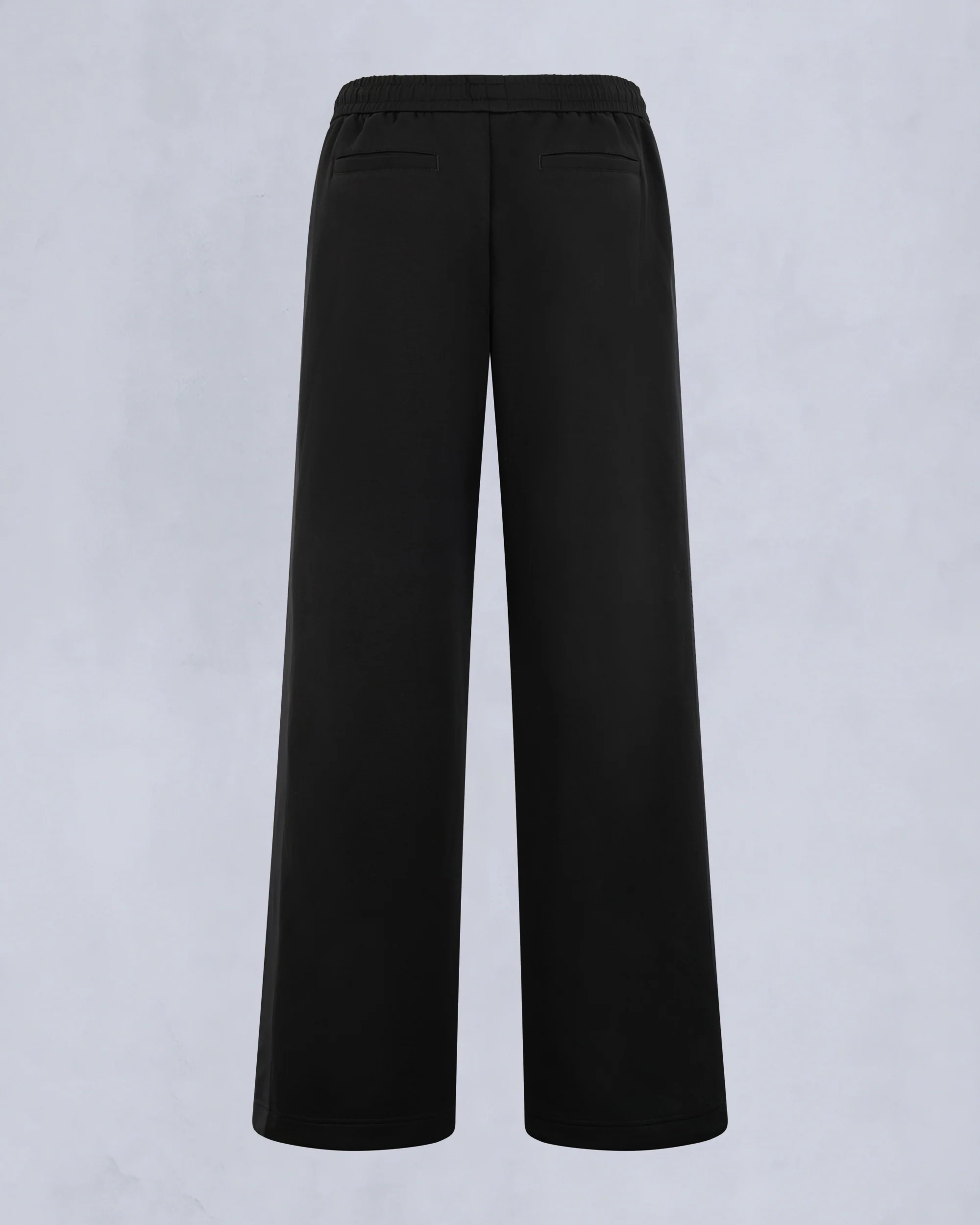MIX MEDIA WIDE LEG PANT-BLACK - Image 5