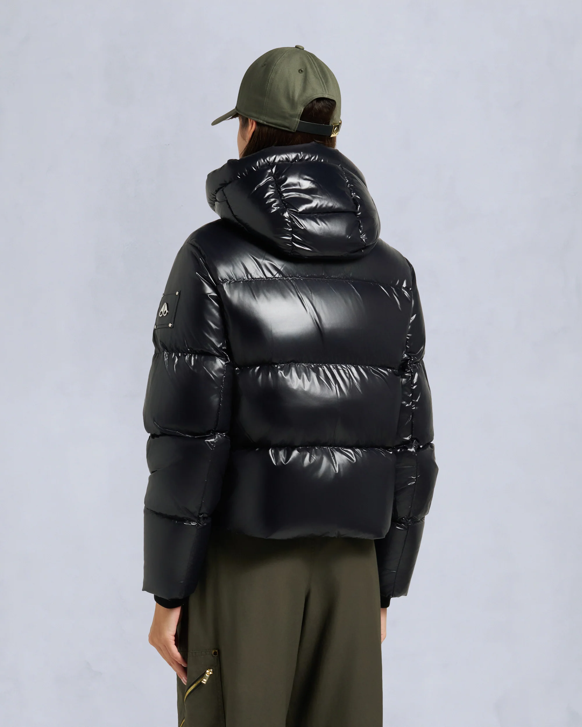 MOONSTONE PUFFER JACKET-BLACK - Image 3