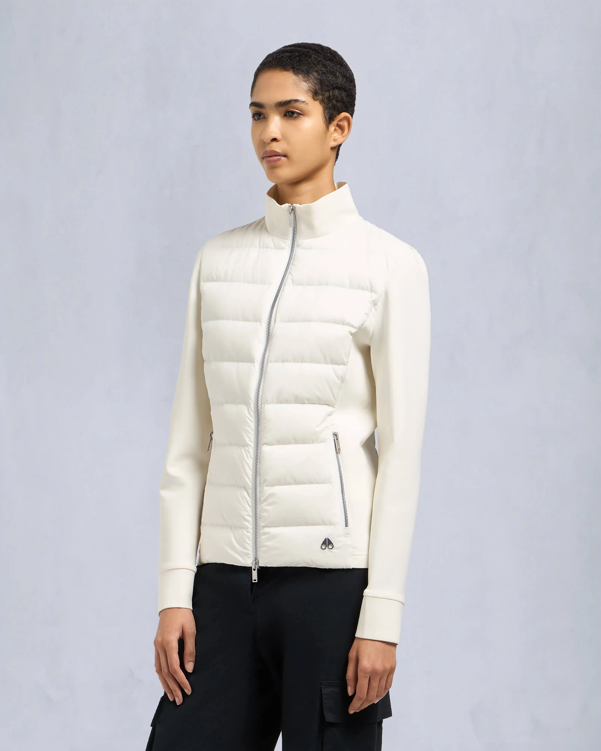 NAOMI HYBRID JACKET-PLASTER - Image 2