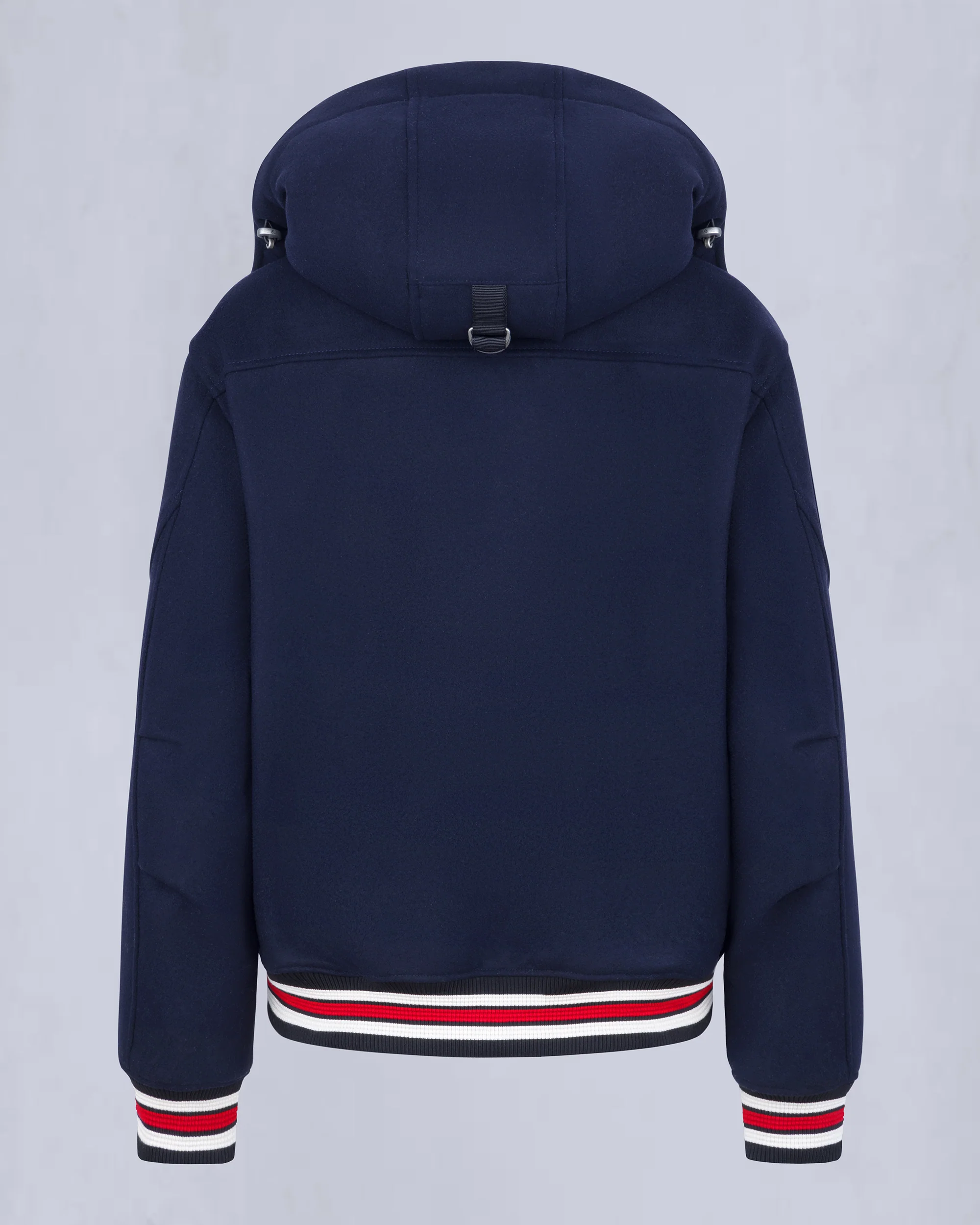 NHL X MOOSE KNUCKLES CANADIENS BOMBER JACKET-NAVY/RED/BONE/BLACK - Image 5