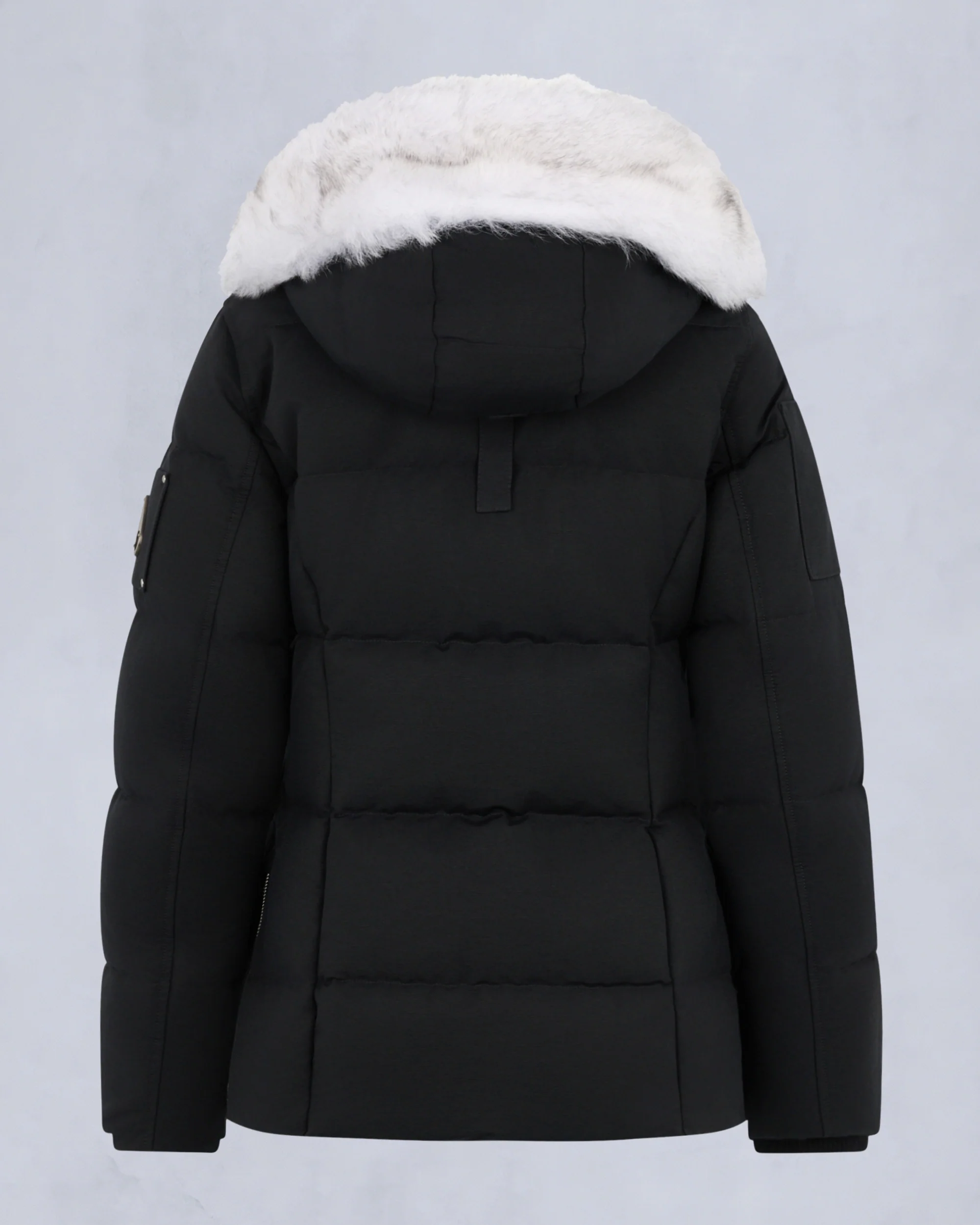 ORIGINAL SHEARLING TRIM 3Q JACKET-BLACK/NATURAL - Image 5