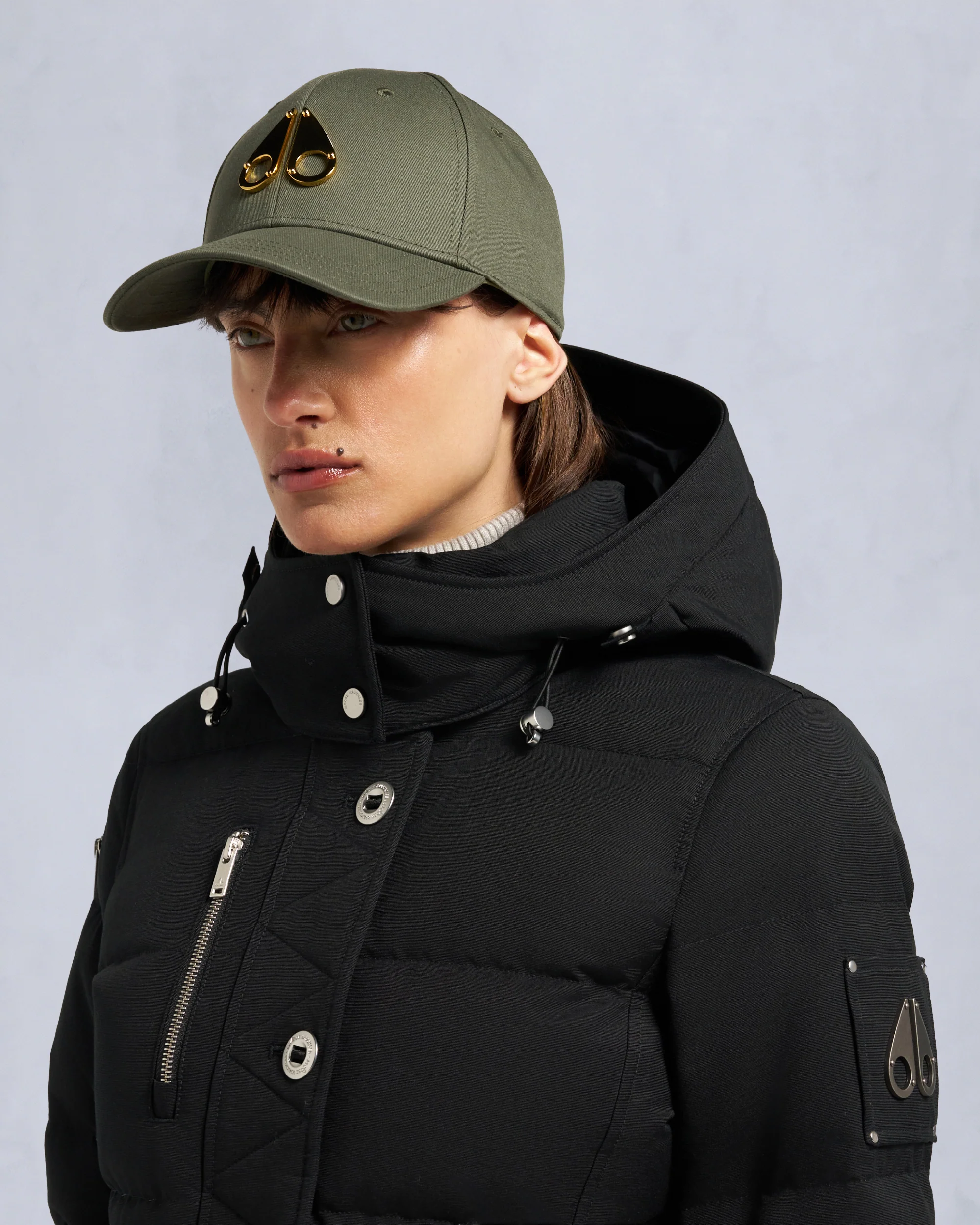 ORIGINAL SHEARLING TRIM 3Q JACKET-BLACK/BLACK - Image 6