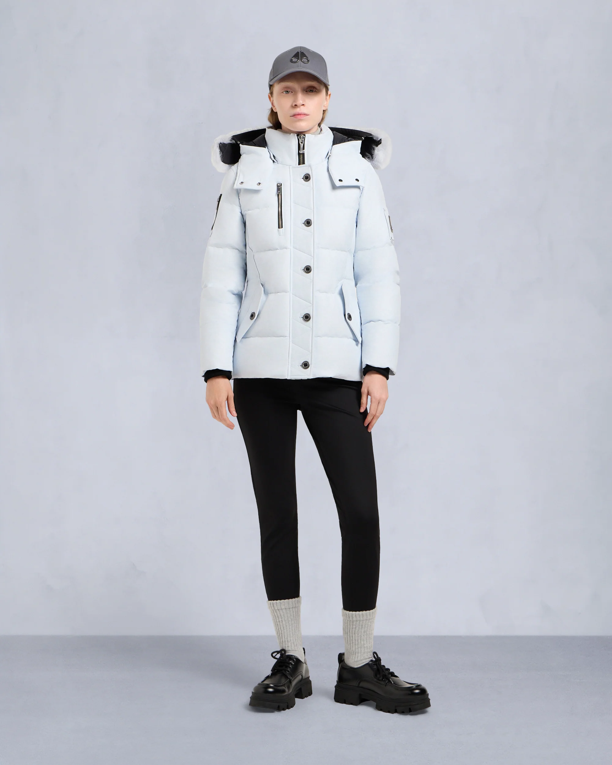 ORIGINAL SHEARLING TRIM 3Q JACKET - Image 8