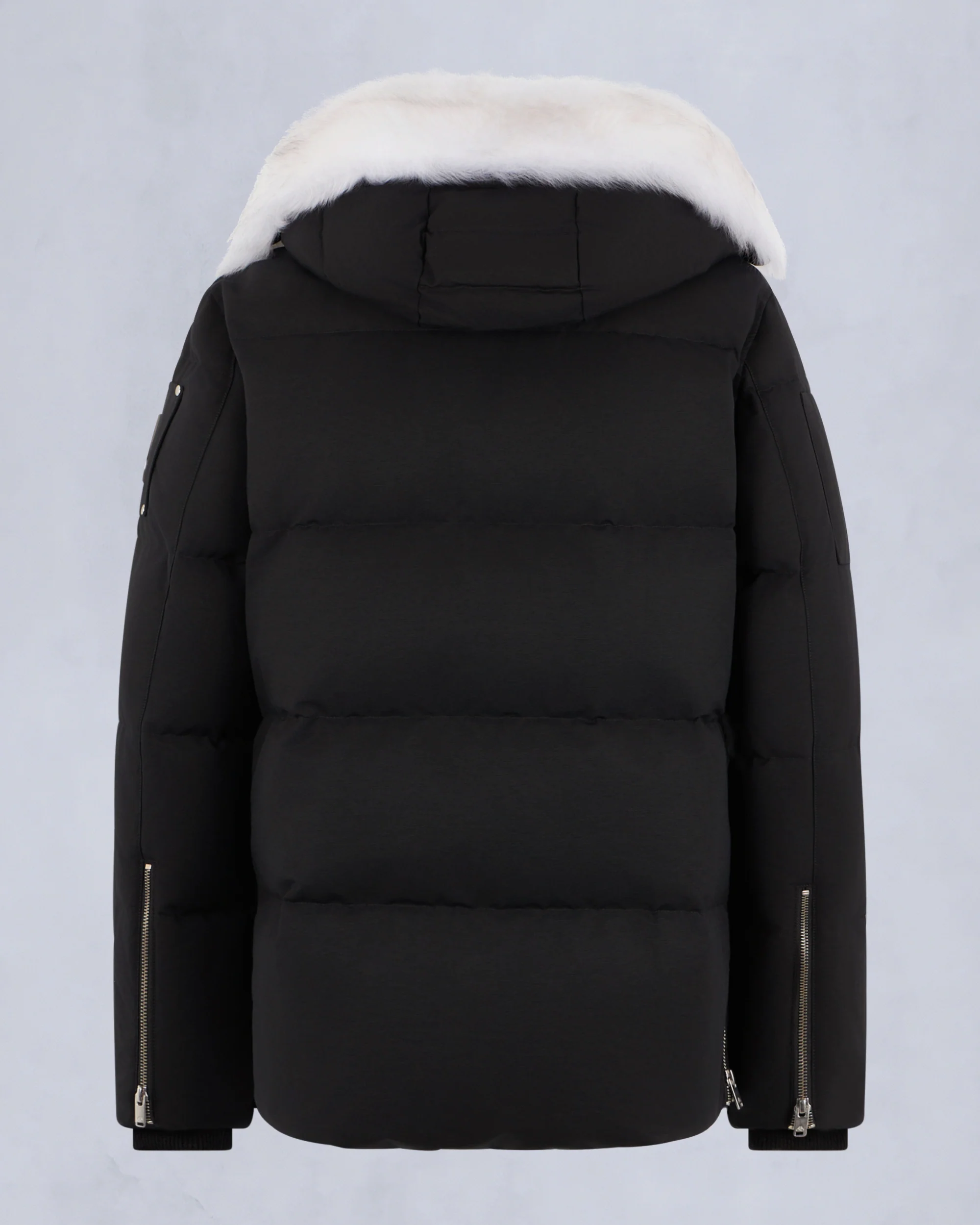 ORIGINAL SHEARLING TRIM 3Q JACKET-BLACK/NATURAL - Image 5