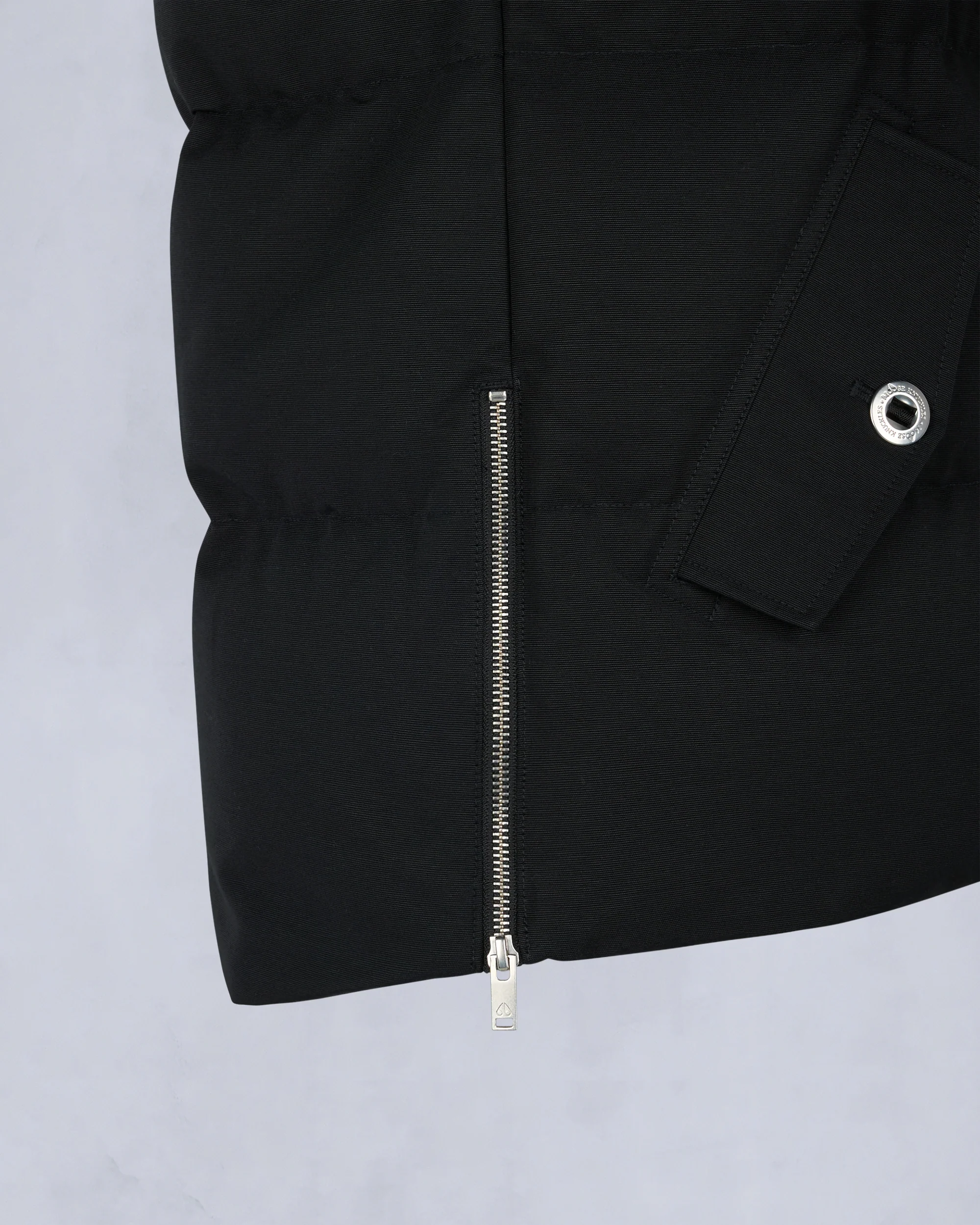ORIGINAL SHEARLING TRIM 3Q JACKET-BLACK/BLACK - Image 4
