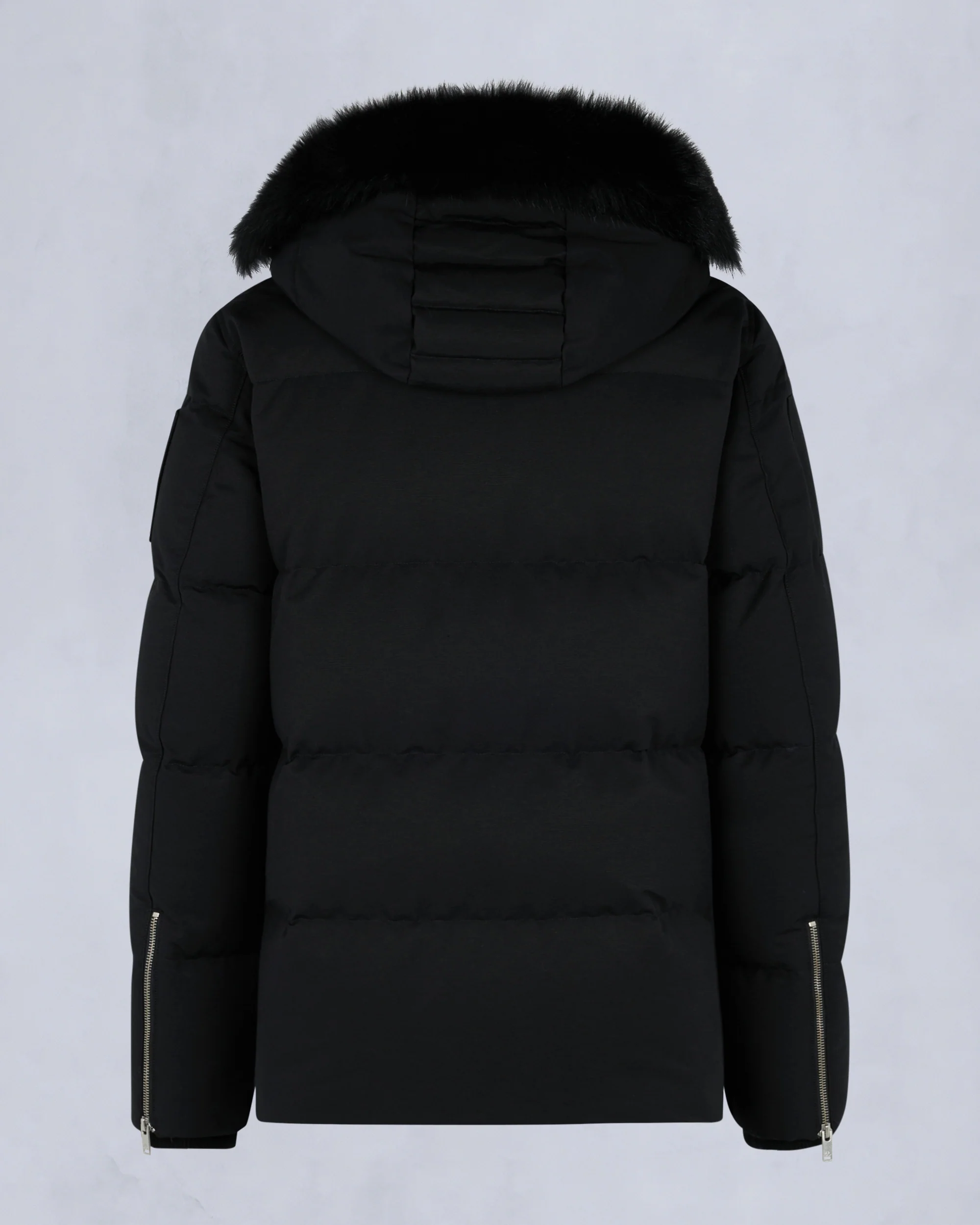 ORIGINAL SHEARLING TRIM 3Q JACKET-BLACK/BLACK - Image 5