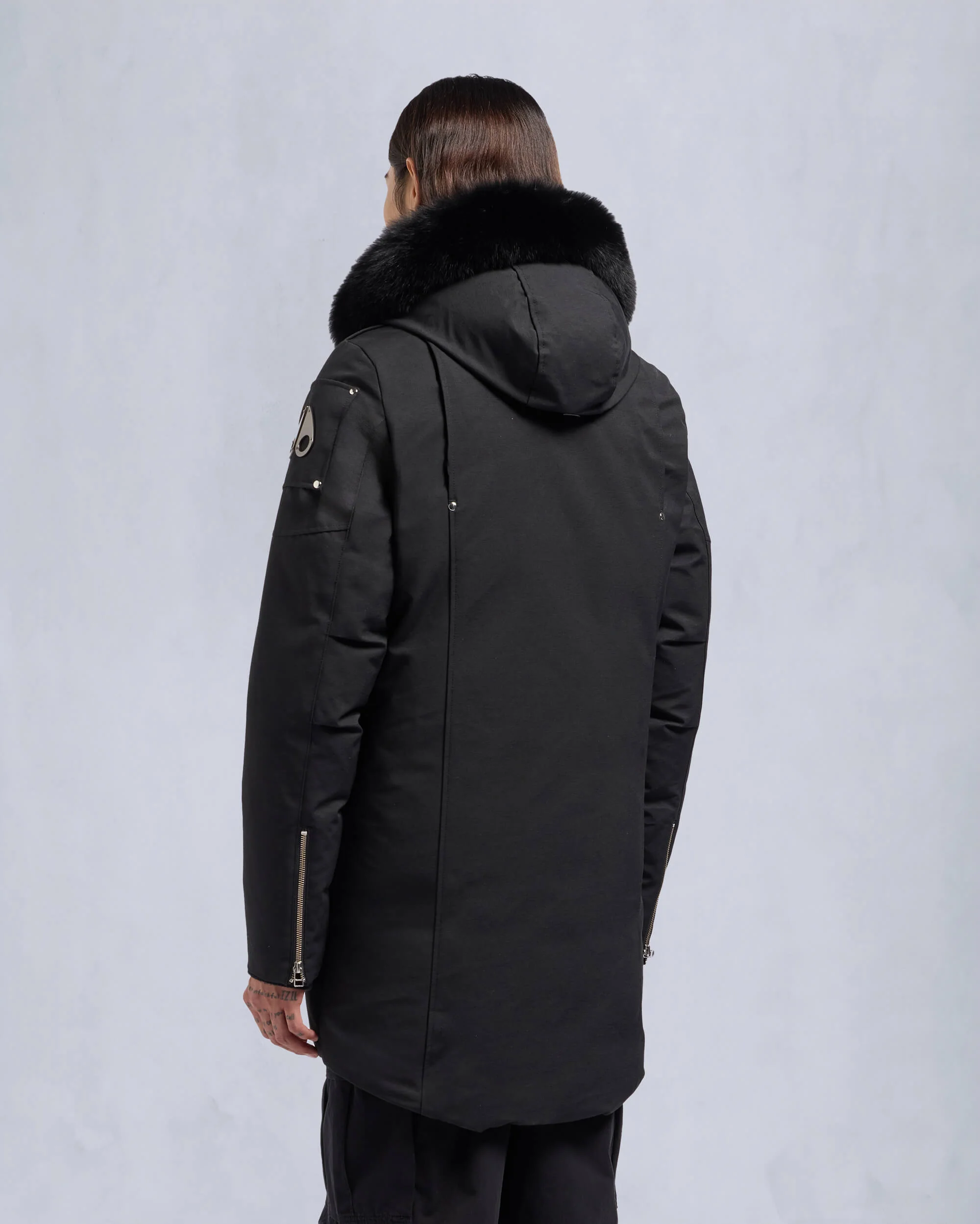 ORIGINAL STIRLING PARKA FUR-BLACKW/BLACK - Image 3