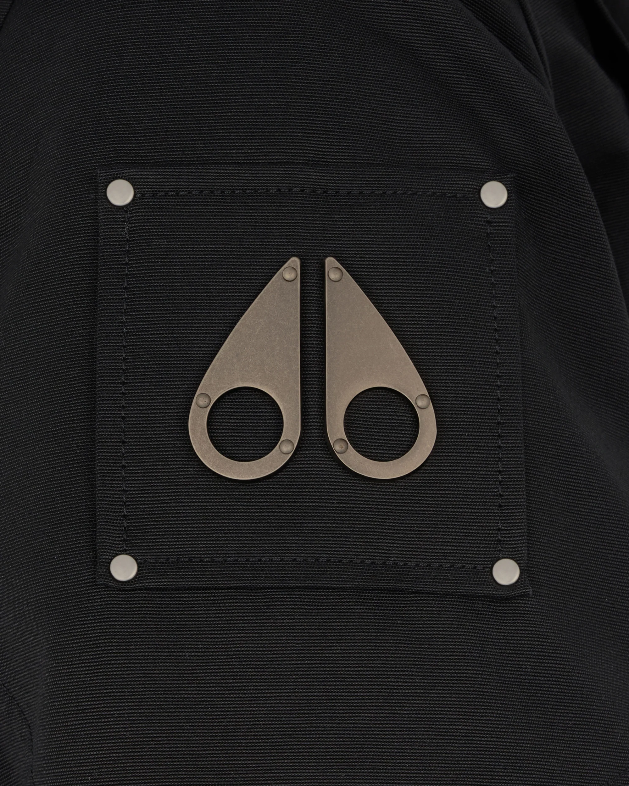 ORIGINAL STIRLING SHEARLING TRIM PARKA-BLACK/NATURAL - Image 4