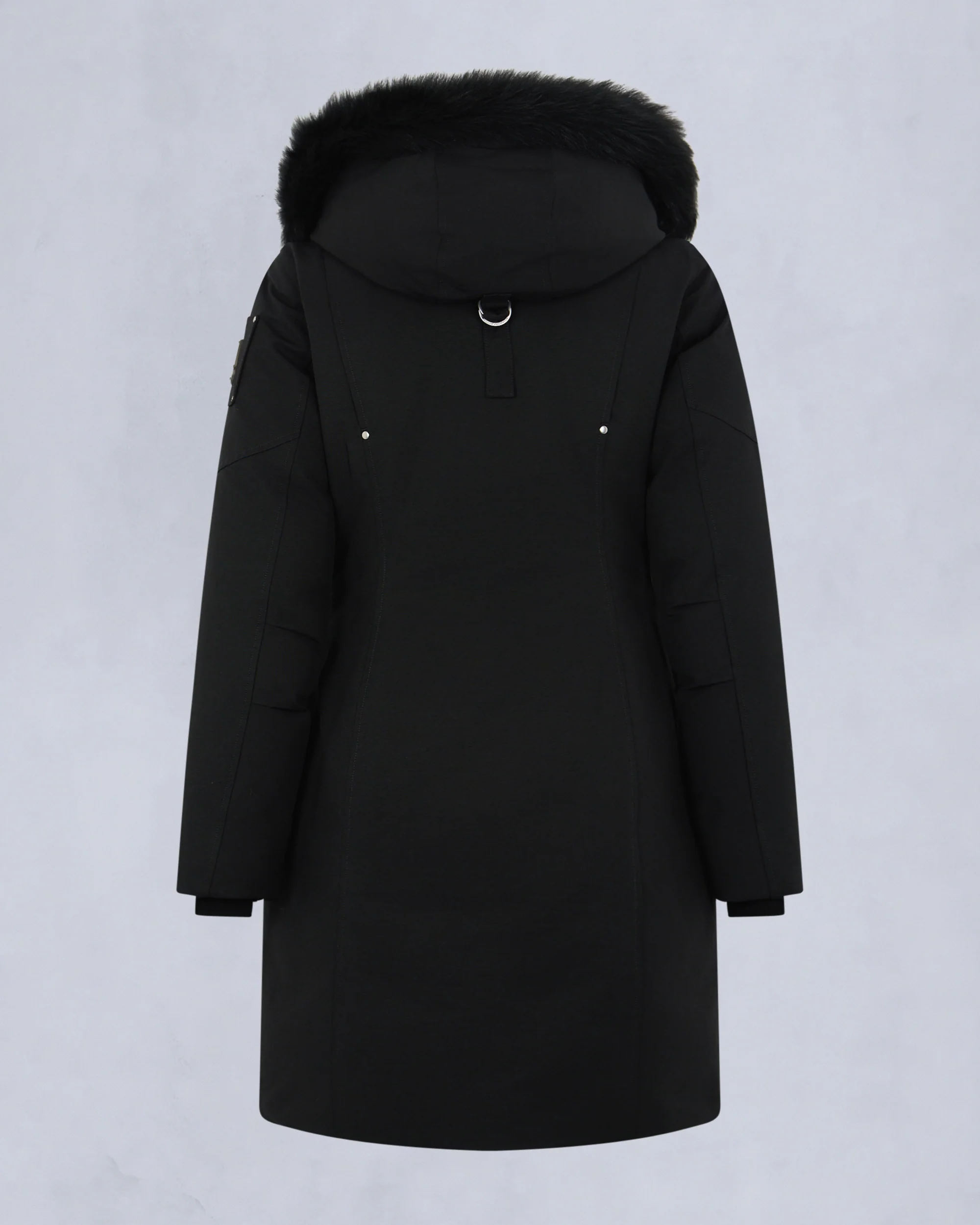 ORIGINAL STIRLING SHEARLING TRIM PARKA-BLACK/BLACK - Image 5