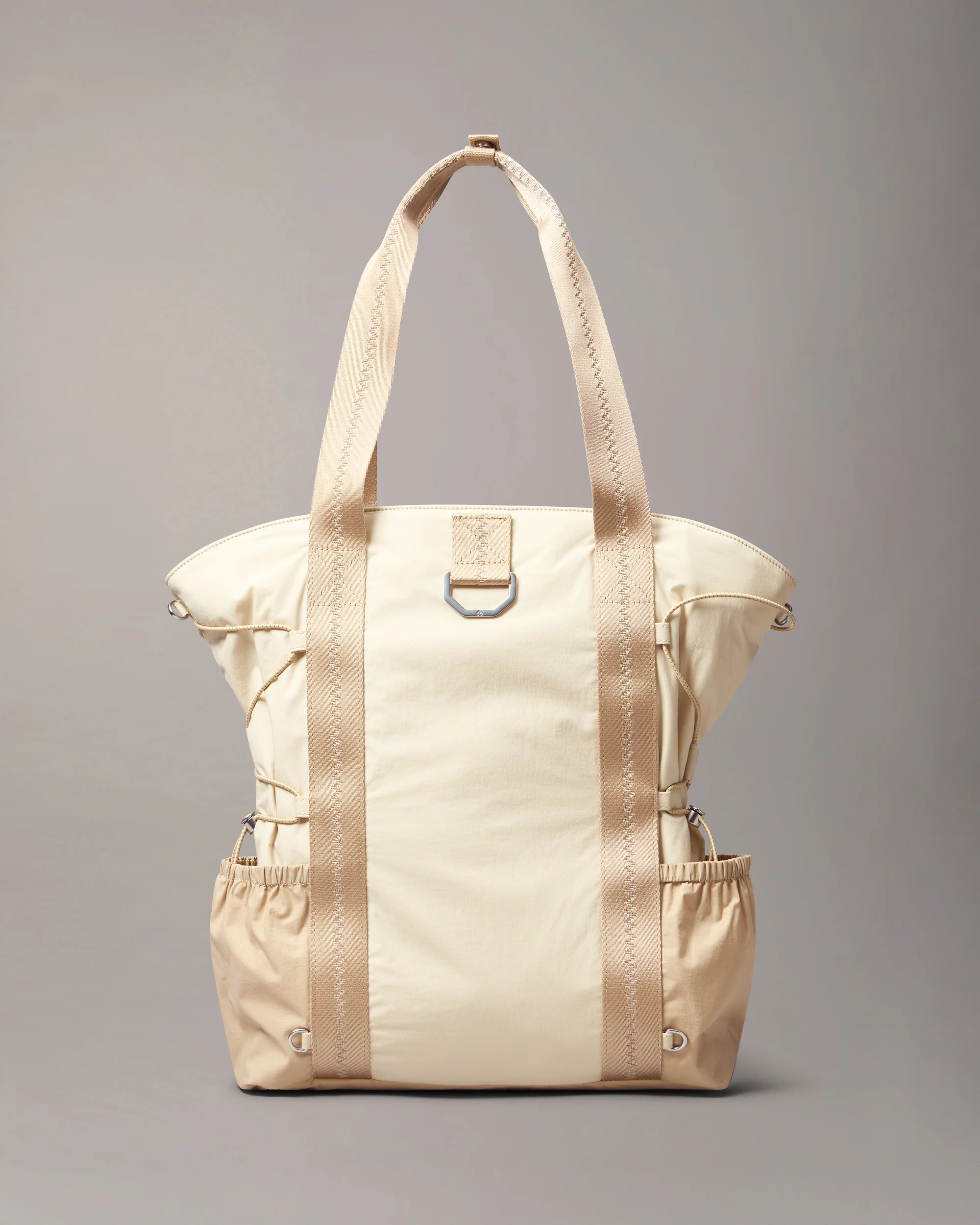 PARACHUTE TOTE BAG-OAT/ALABASTER - Image 3