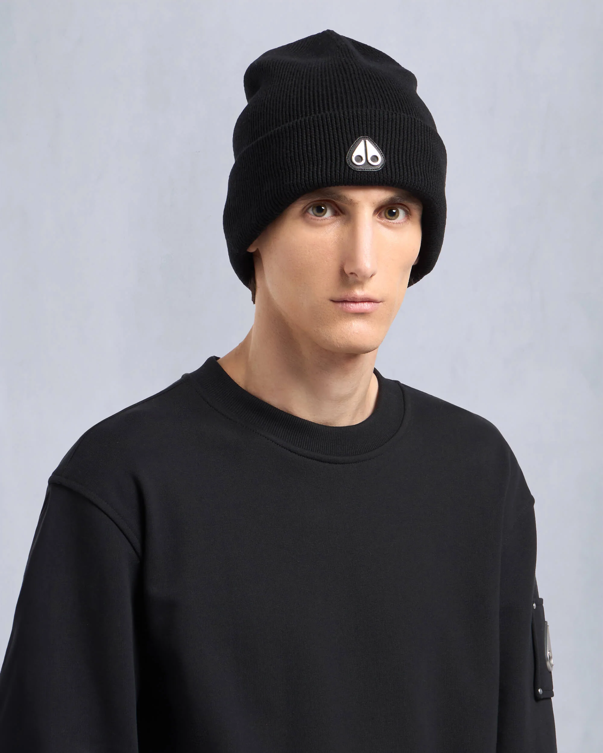 PARNIS UNISEX BEANIE-BLACK - Image 2