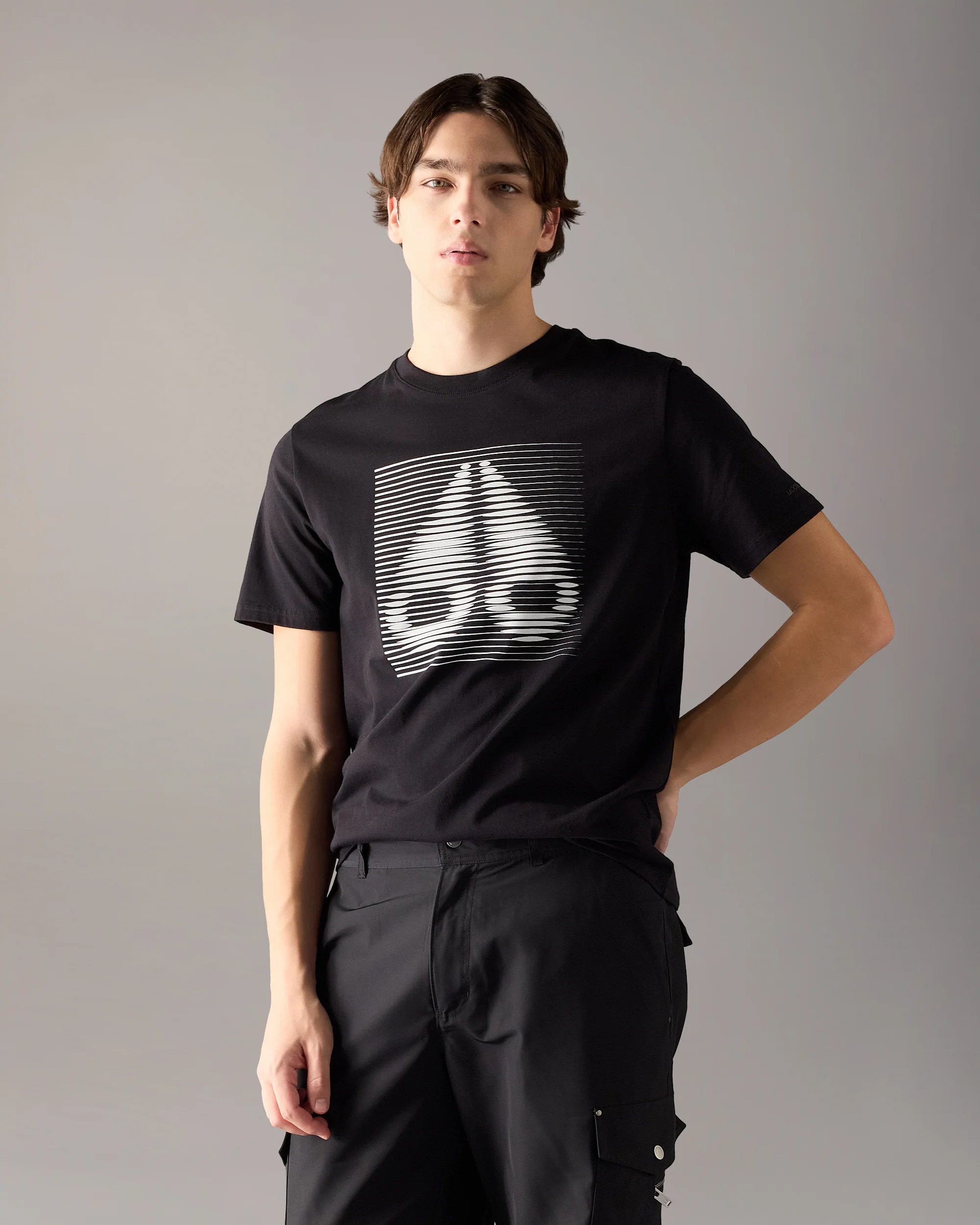 RAYDAZE LOGO T-SHIRT-BLACK - Image 2
