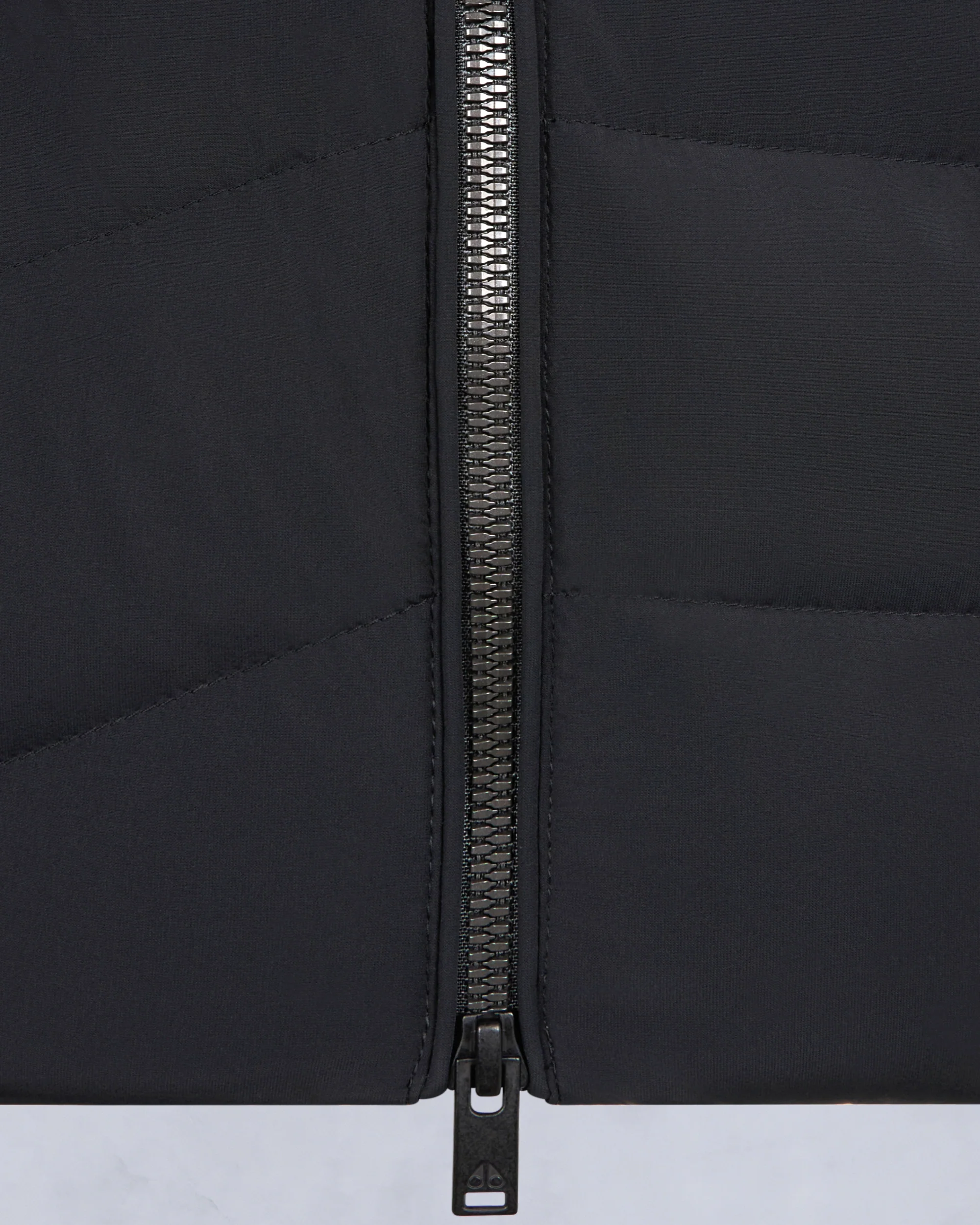 ROSELAWN SHEARLING TRIM JACKET-BLACK/BLACK - Image 7