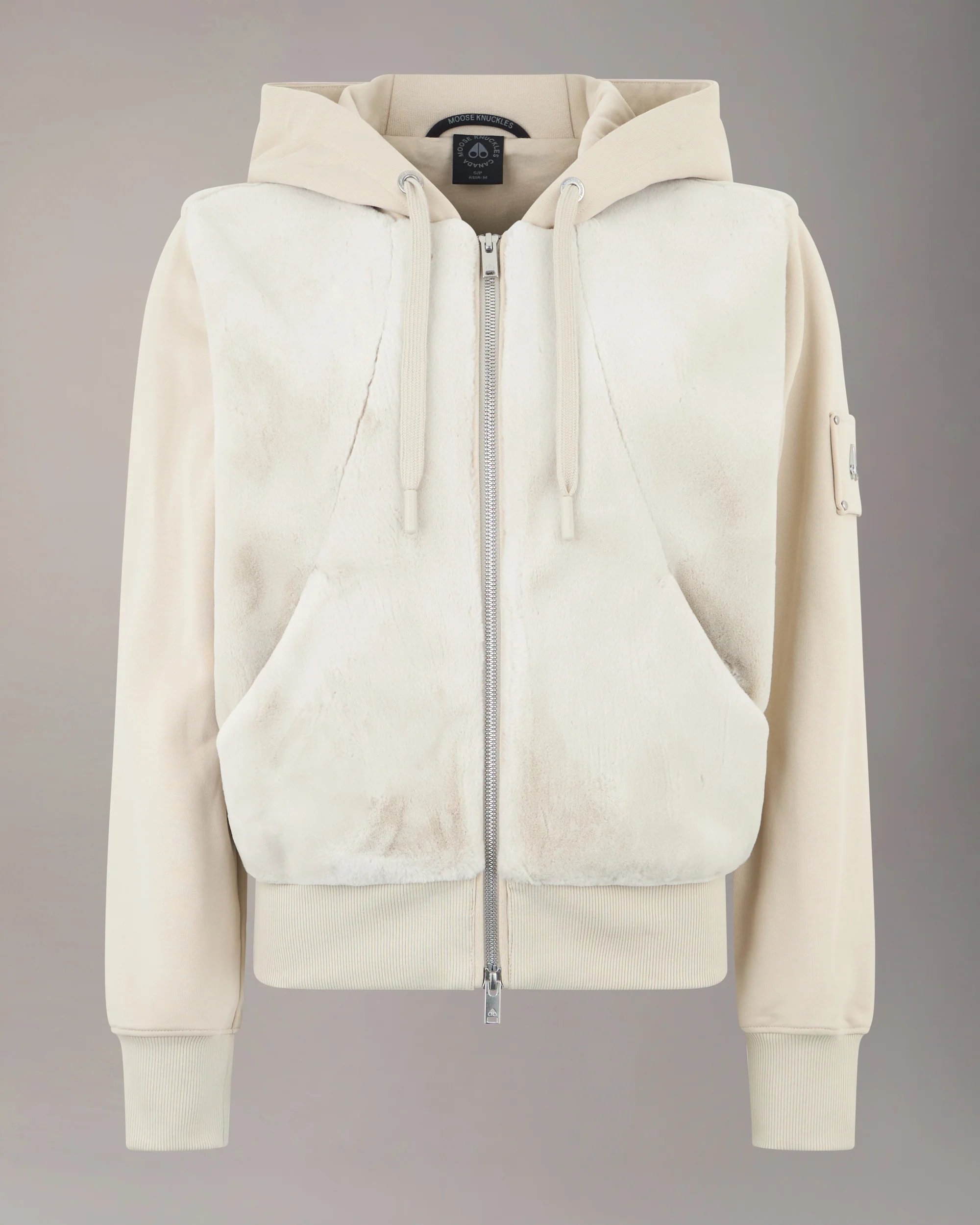 ROSLYN BUNNY HOODIE-ALABASTER - Image 7