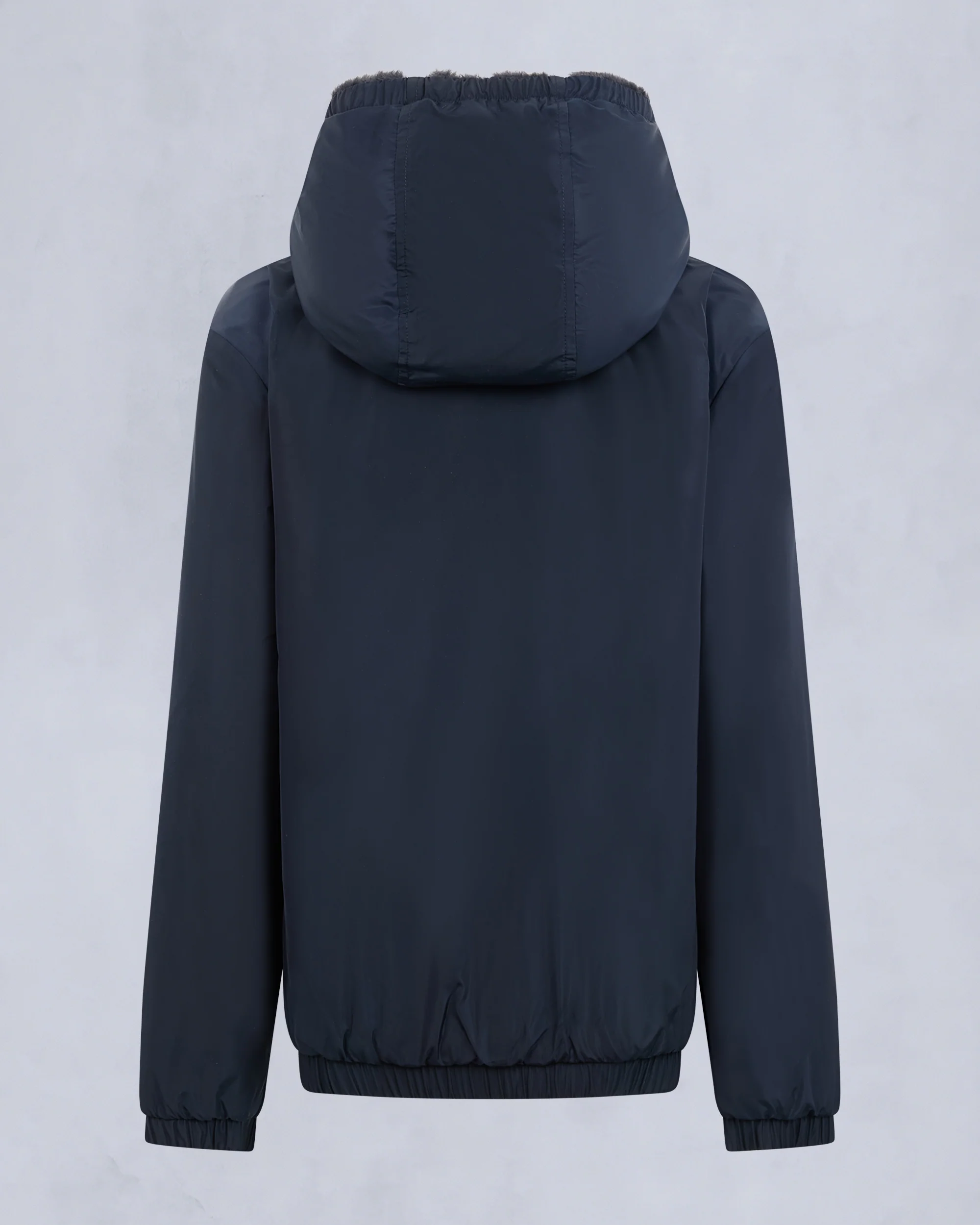 SIMCOE BUNNY REVERSIBLE HOODIE-NAVY - Image 2