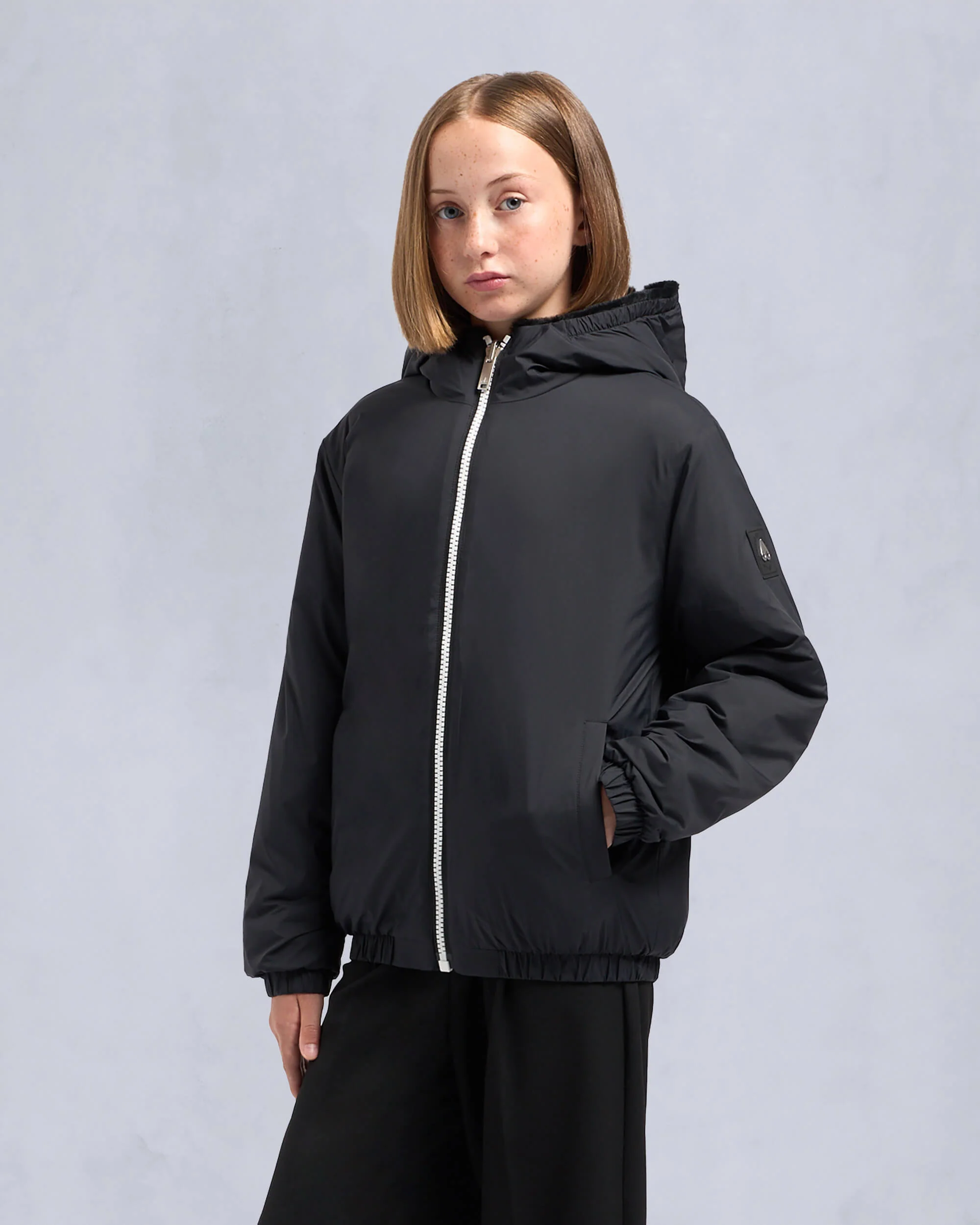 SIMCOE REVERSIBLE BUNNY-BLACK/BLACK - Image 5