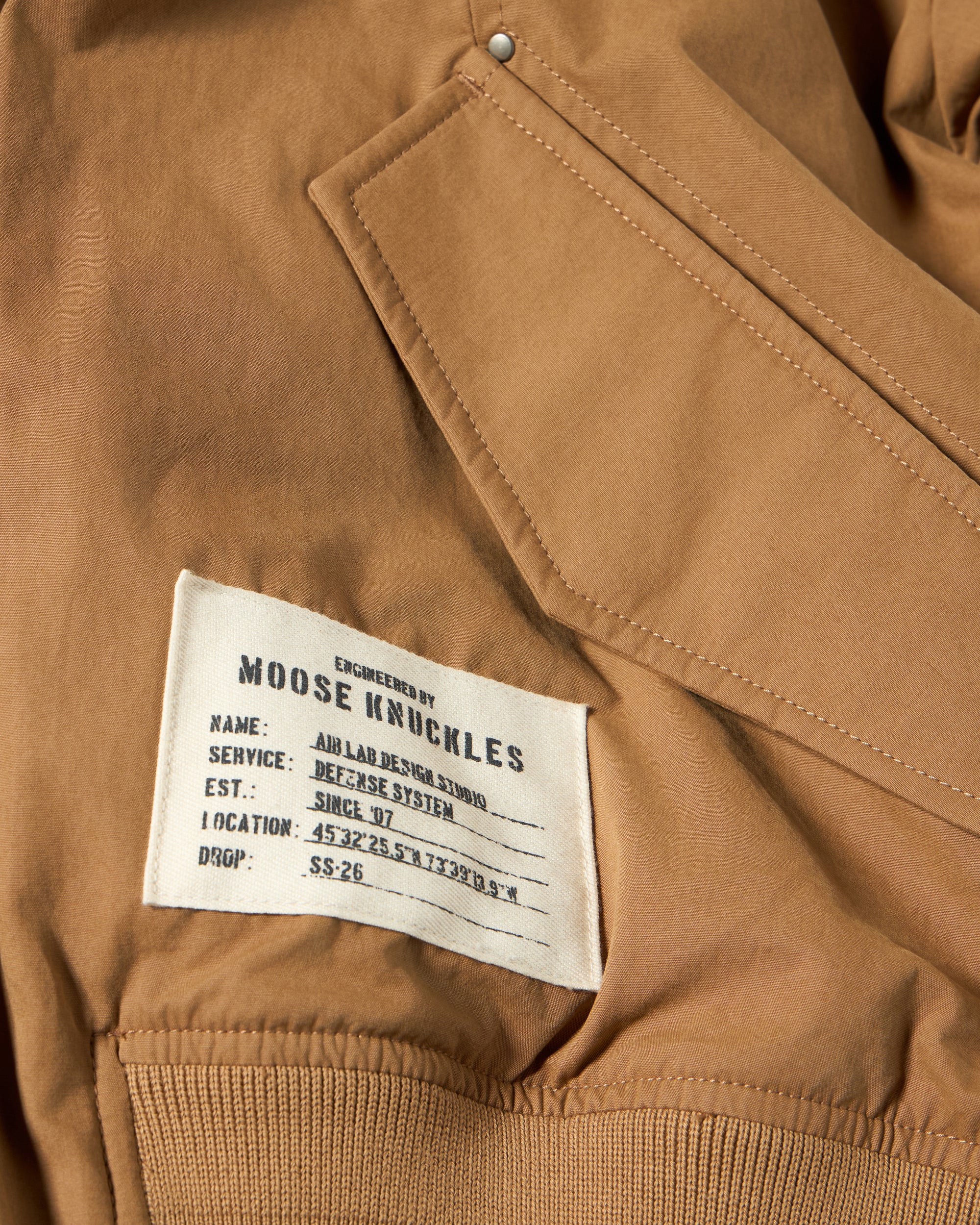 SKYLARK BOMBER JACKET-DRIFTWOOD/ALABASTER - Image 4