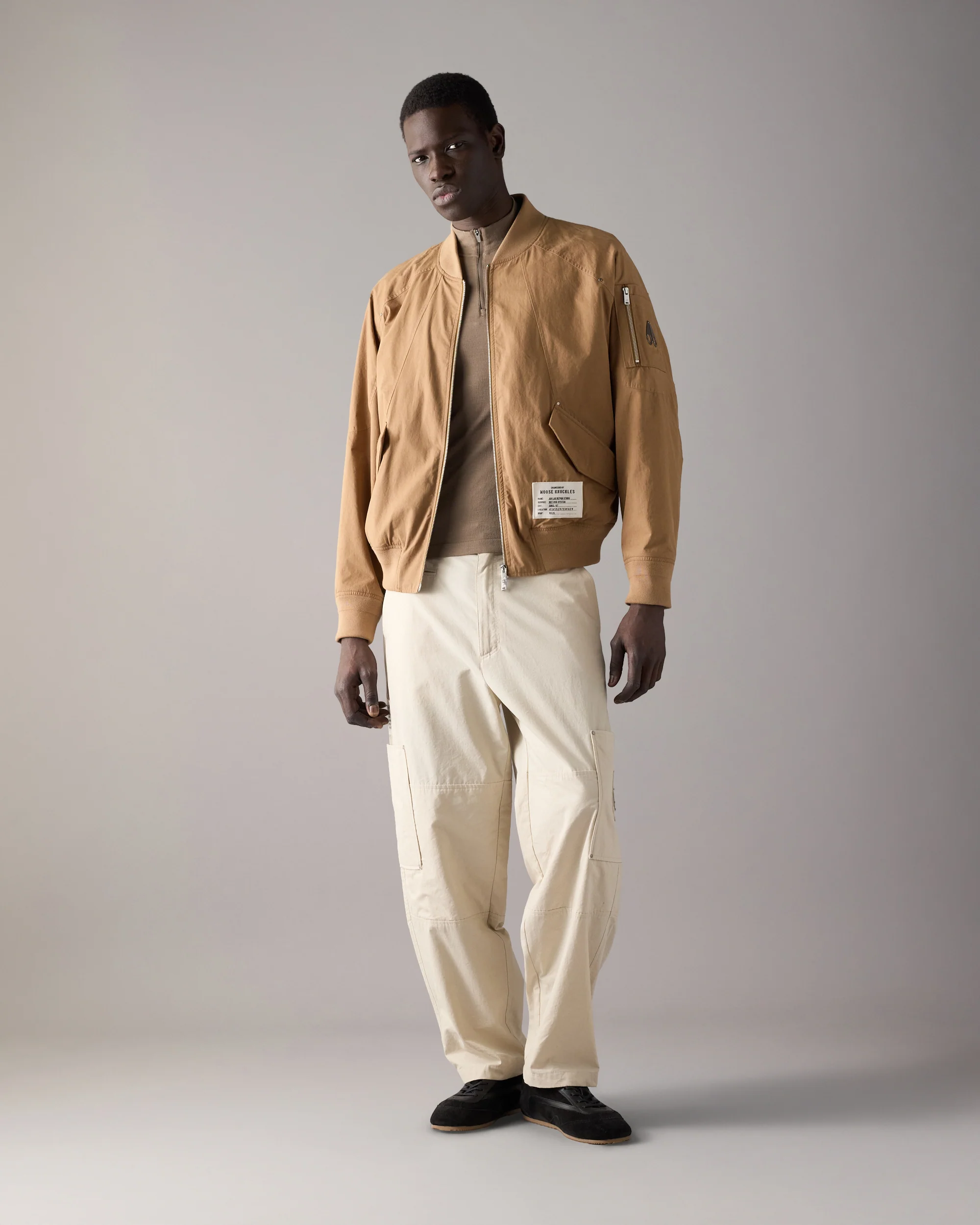 SKYLARK BOMBER JACKET-DRIFTWOOD/ALABASTER - Image 5