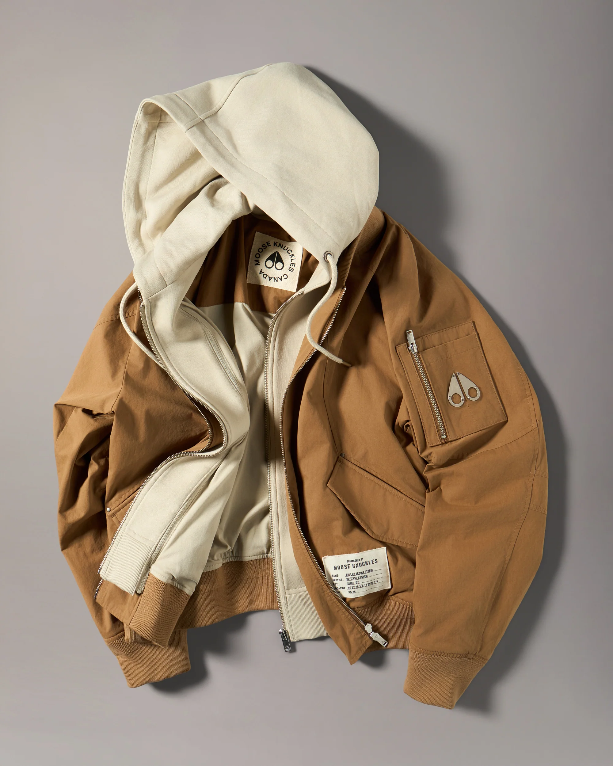 SKYLARK BOMBER JACKET-DRIFTWOOD/ALABASTER - Image 7