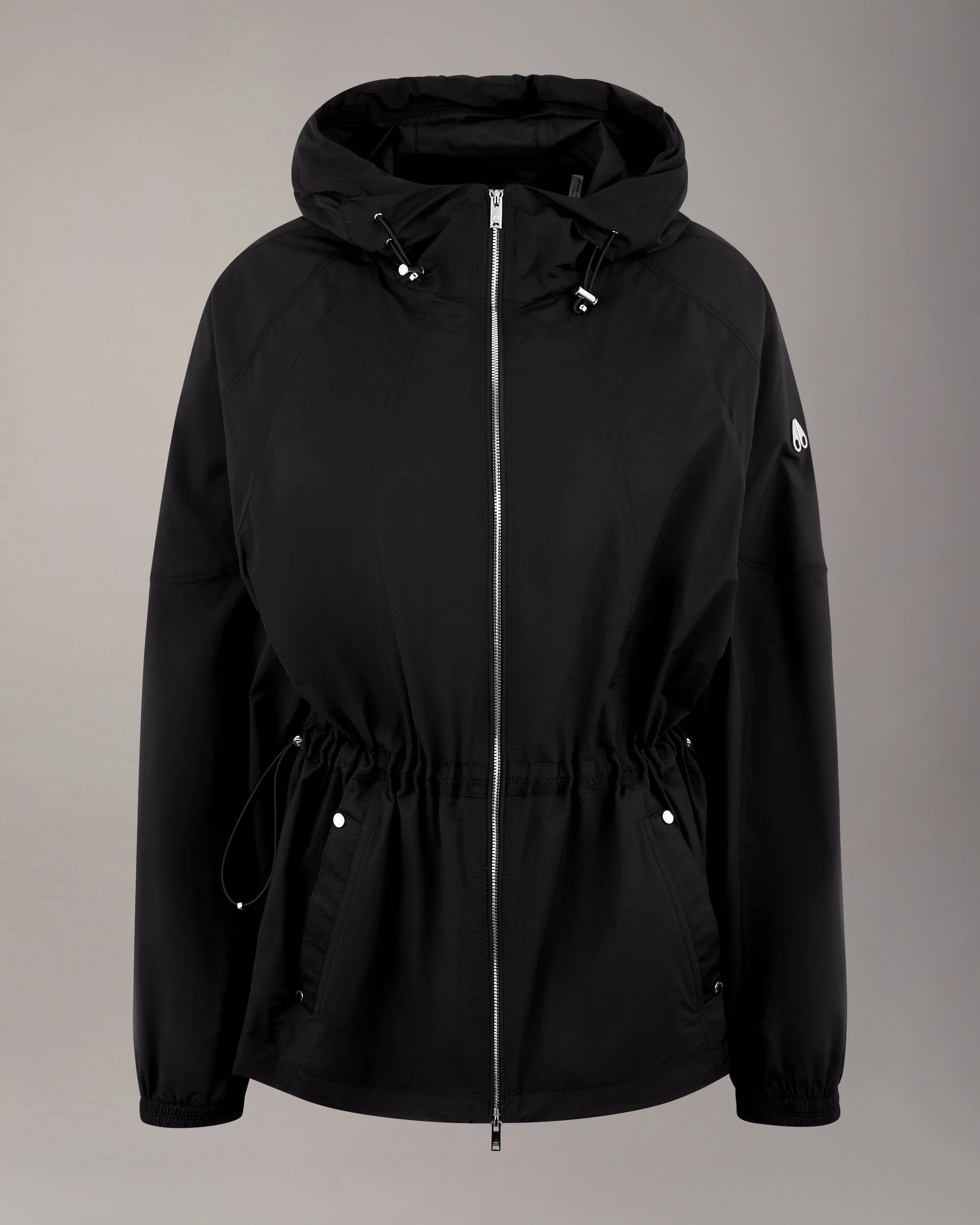 SKYLINE HOODED JACKET-BLACK - Image 7