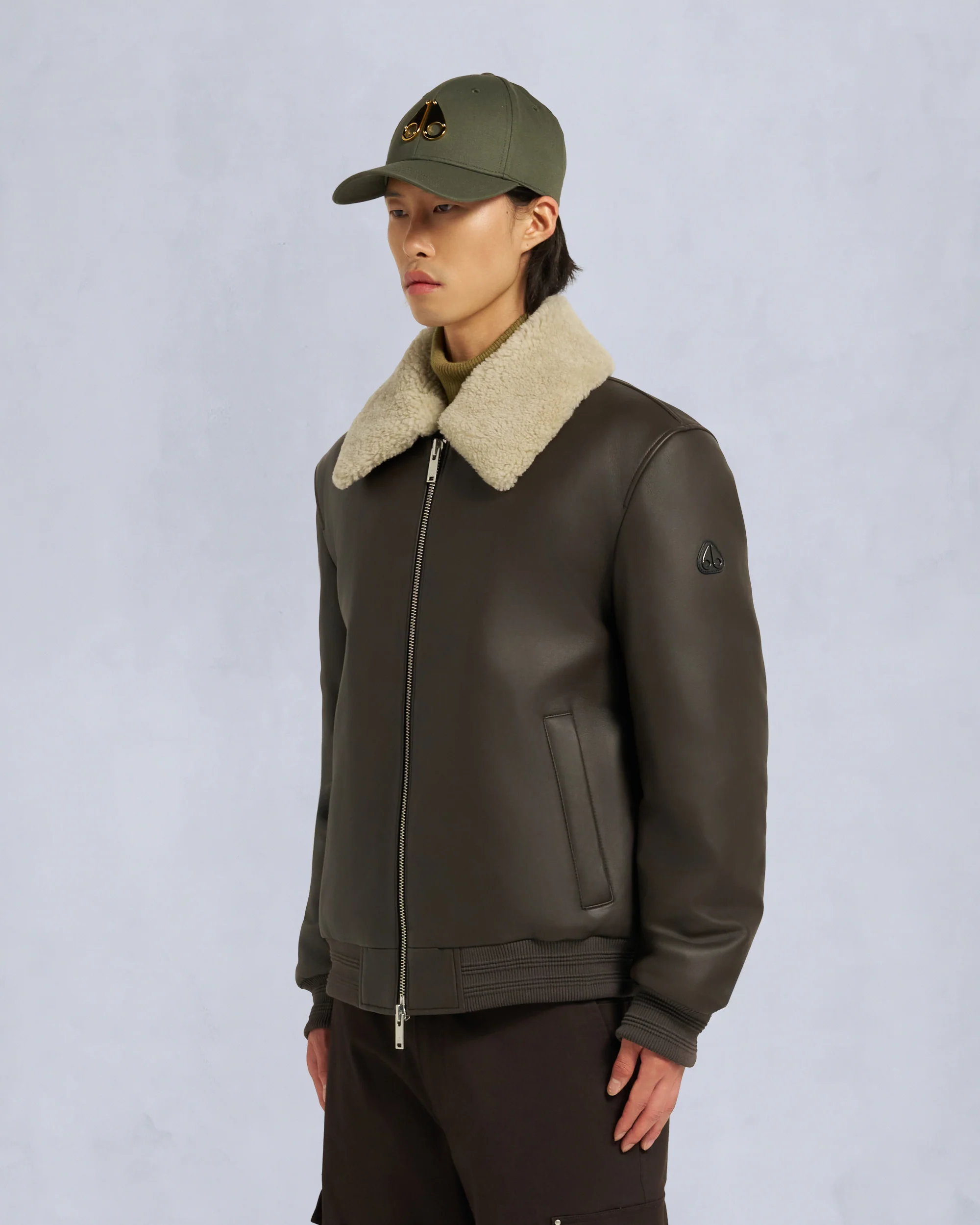 TOBA BOMBER JACKET-ESPRESSO - Image 2