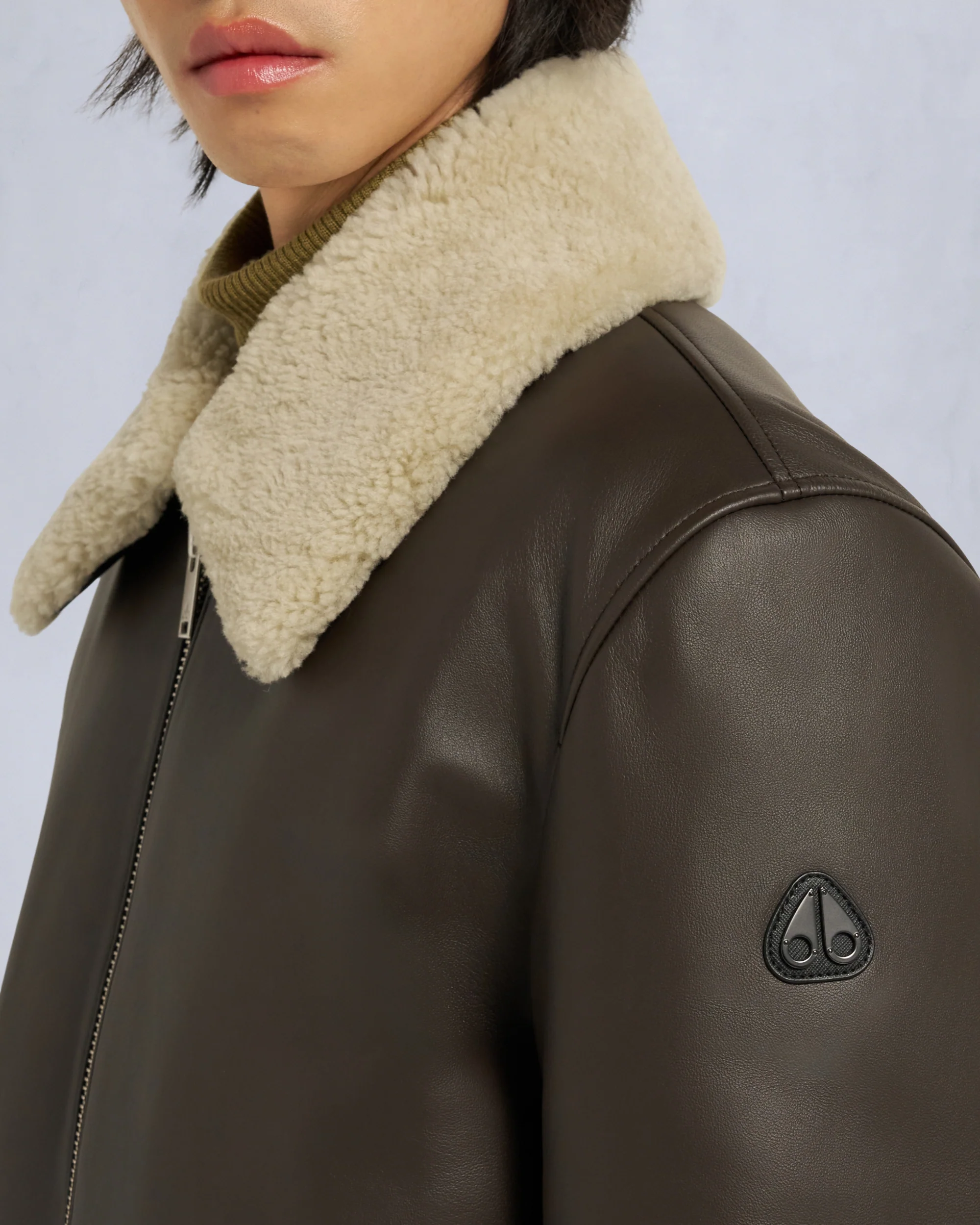 TOBA BOMBER JACKET-ESPRESSO - Image 7