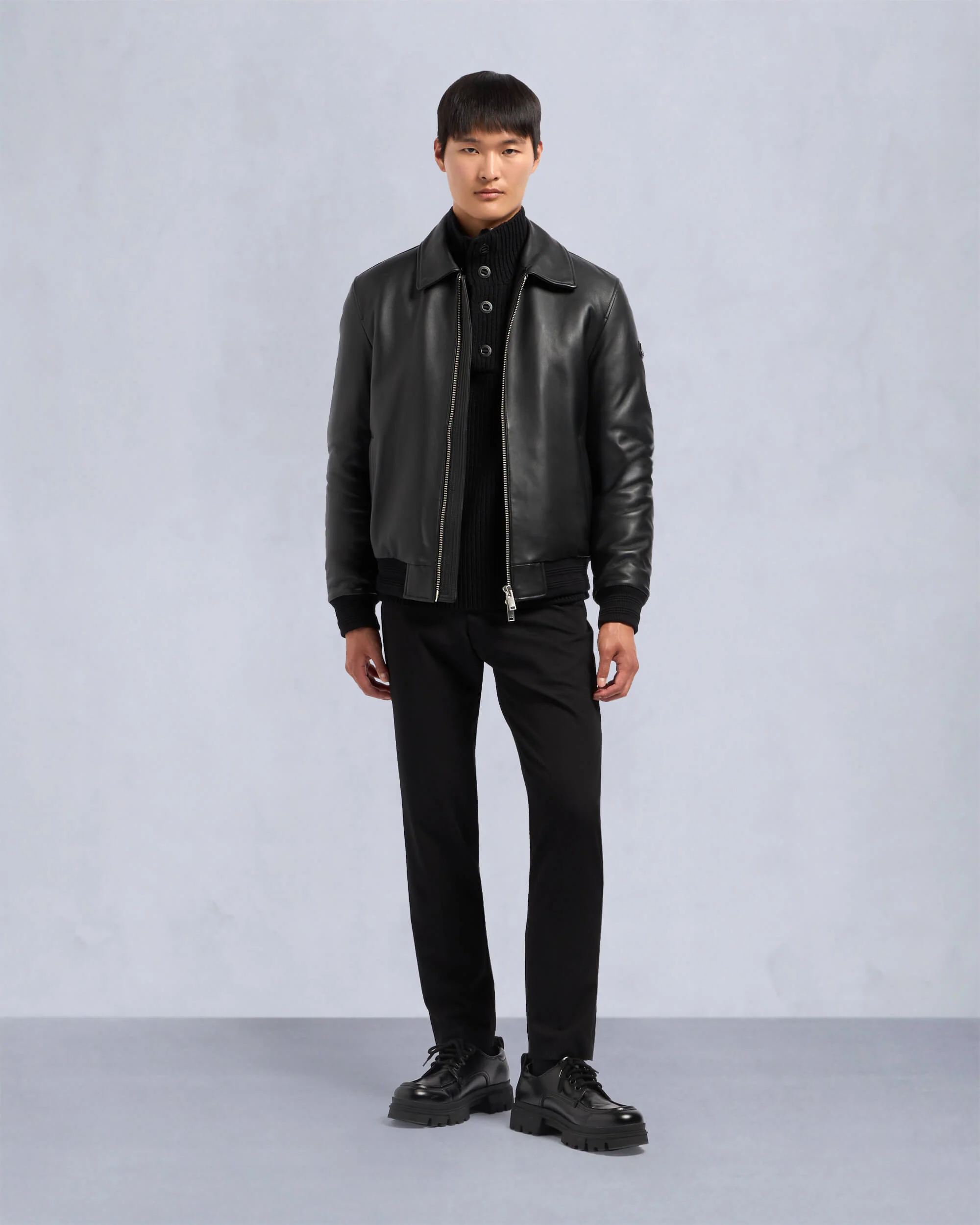 TOBA BOMBER JACKET-BLACK - Image 6