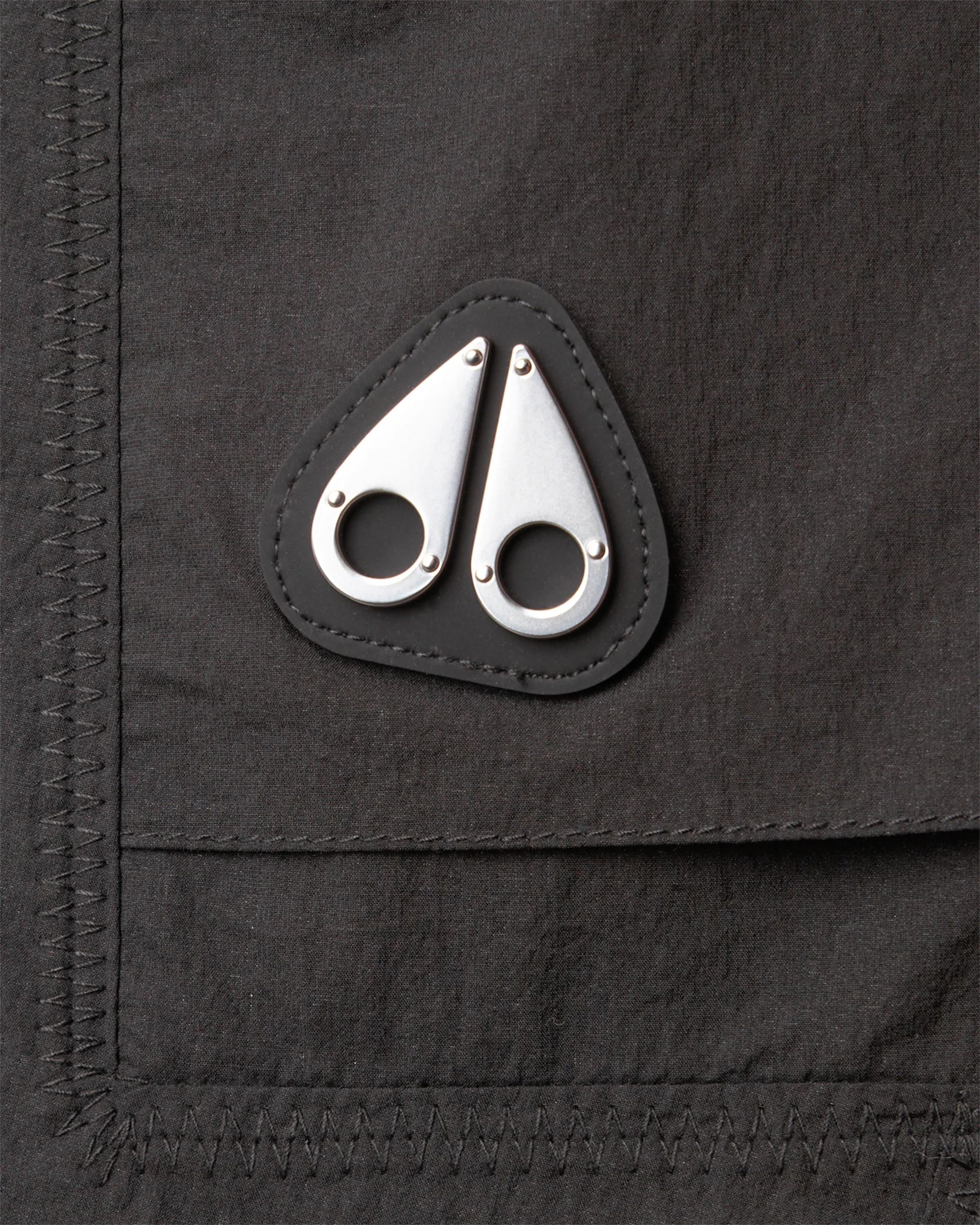 TOP FLIGHT CARGO SHORTS-BLACK - Image 4