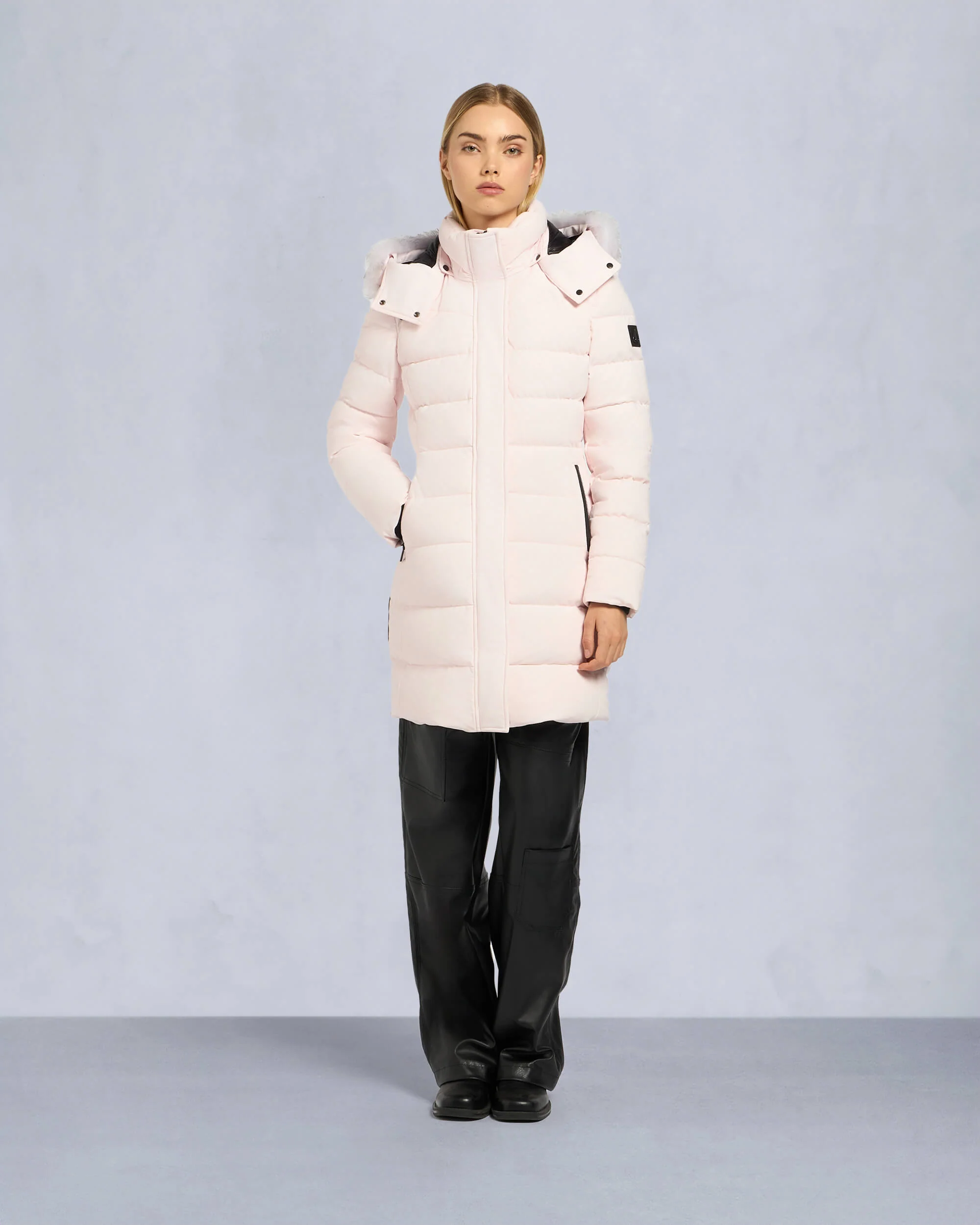 WATERSHED SHEARLING PARKA-HEAVEN/NATURAL