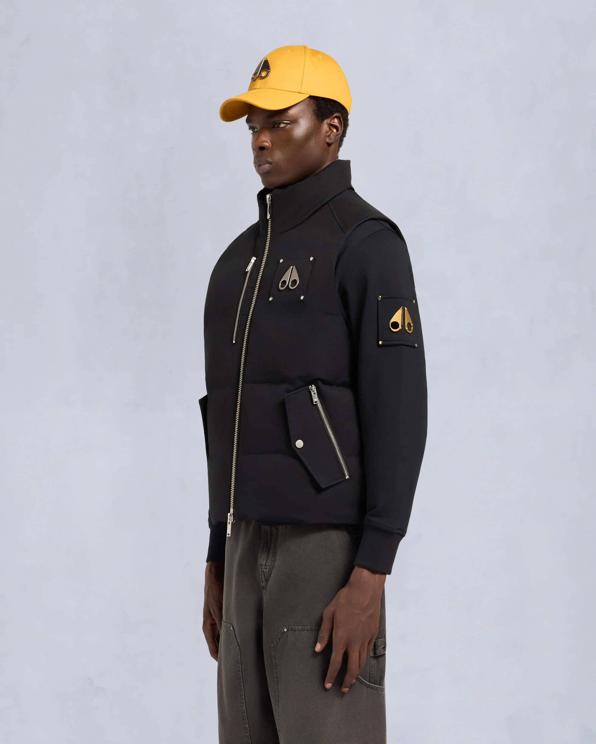 WESTMOUNT ORIGINAL TWO-TONE VEST-BLACKW/BLACK - Image 2